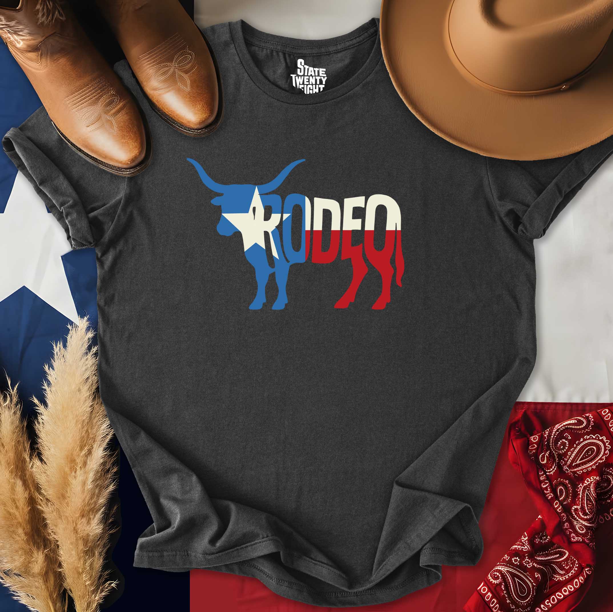Lone Star Longhorn Rodeo T-shirt