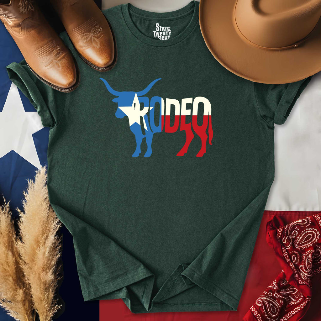 Lone Star Longhorn Rodeo T-shirt