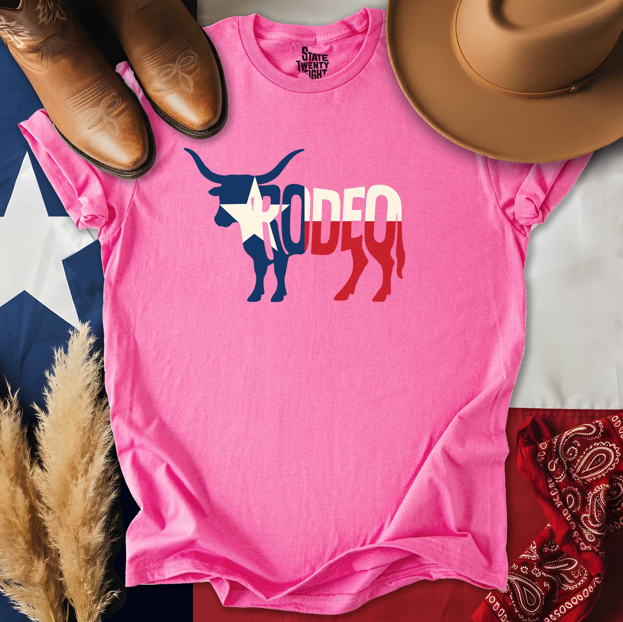 Lone Star Longhorn Rodeo T-shirt