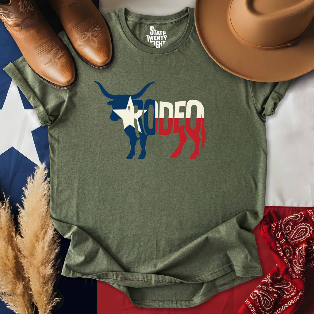 Lone Star Longhorn Rodeo T-shirt
