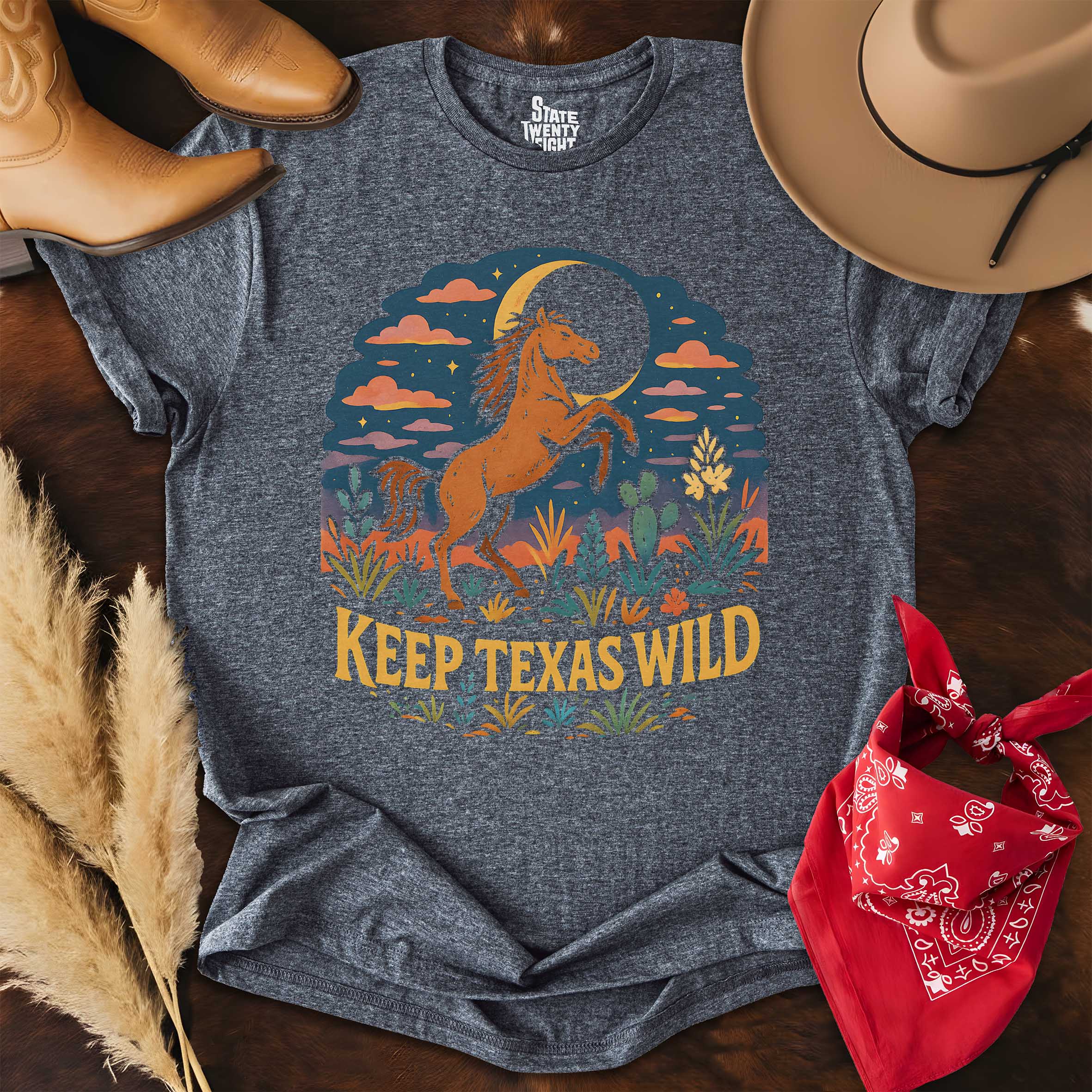 Midnight Mustang  T-shirt