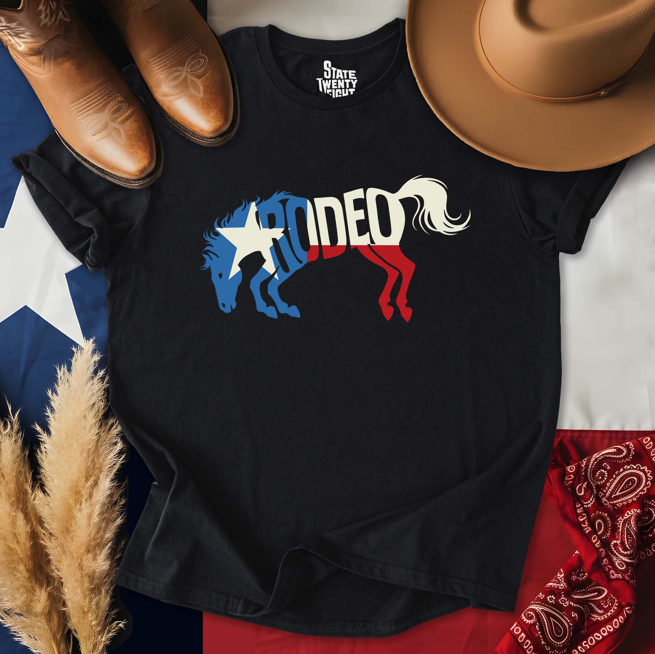 Lone Star Mustang Spirit T-shirt