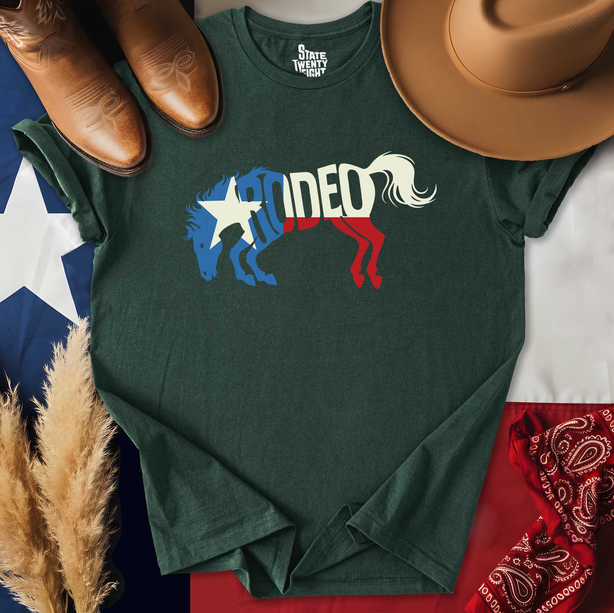 Lone Star Mustang Spirit T-shirt