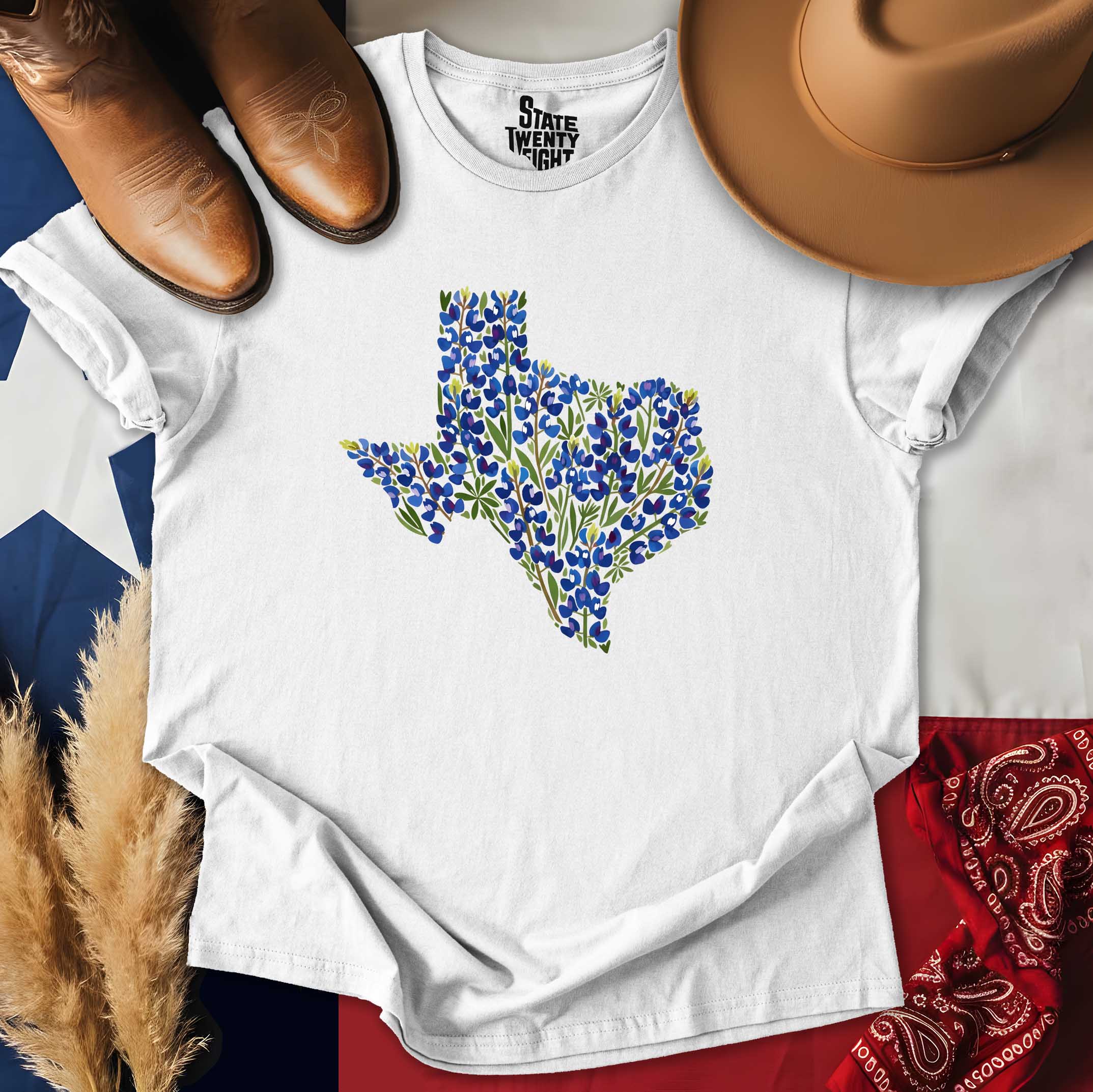 Bluebonnets State Pride T-shirt