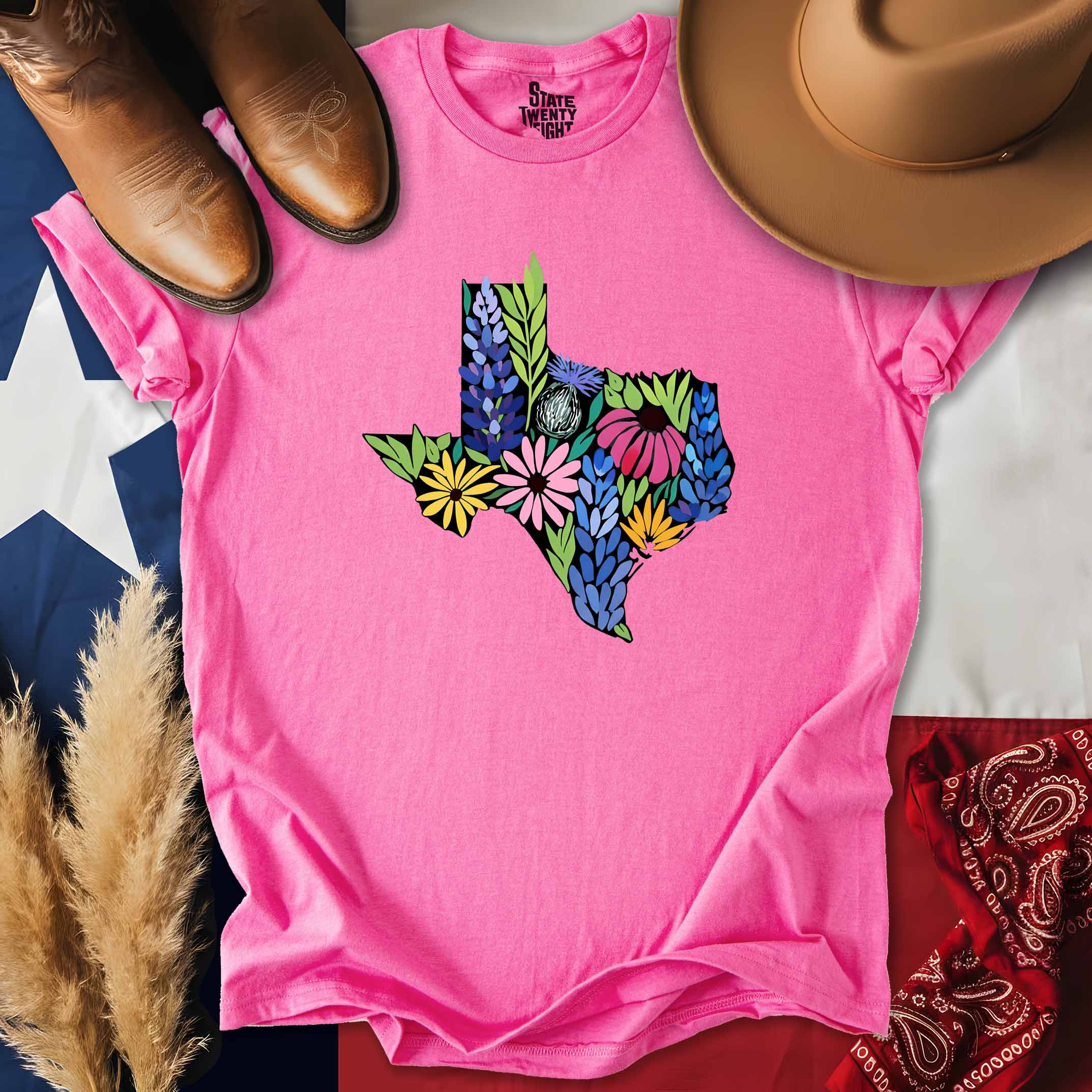 Texas Wildflower Garden T-shirt