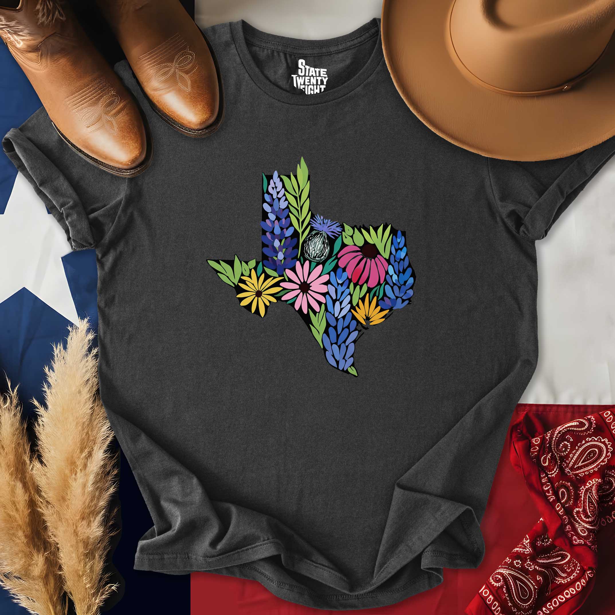 Texas Wildflower Garden T-shirt