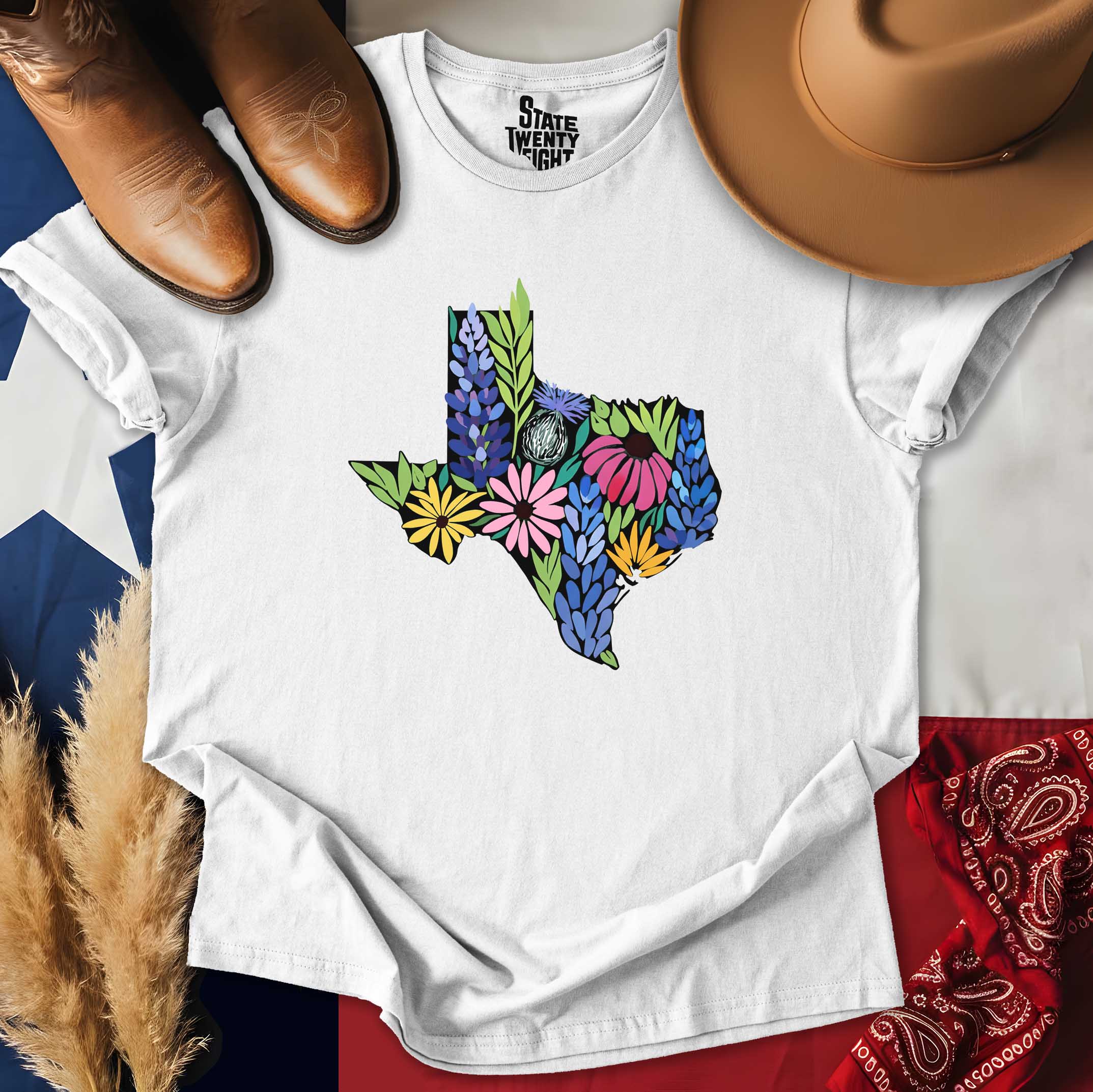 Texas Wildflower Garden T-shirt