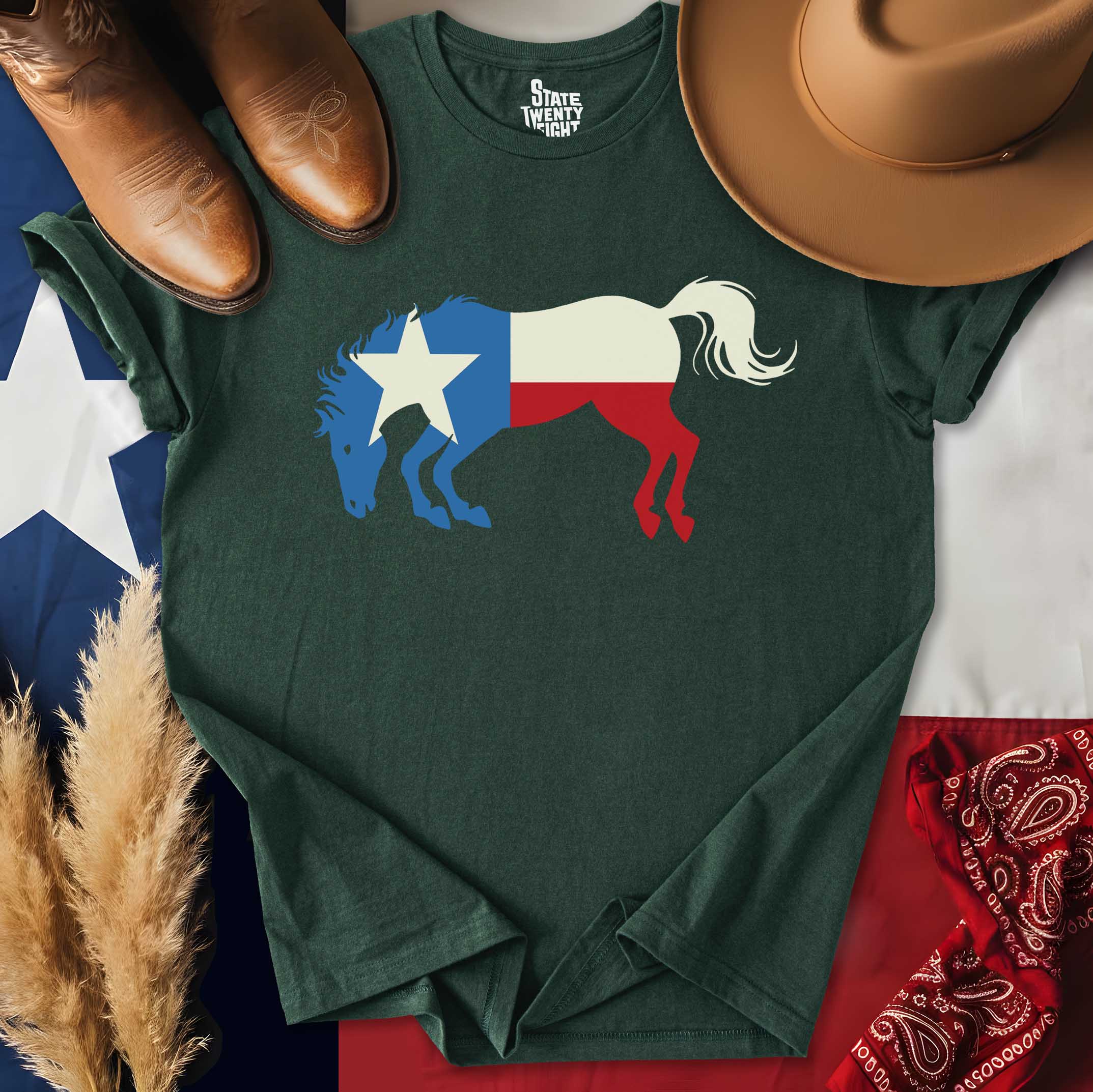 Lone Star Mustang T-shirt