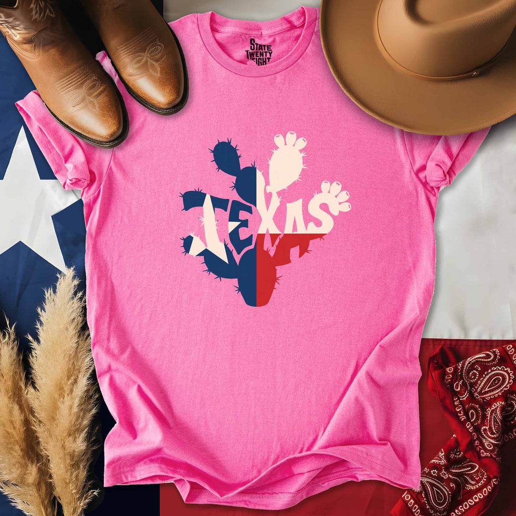 Lone Star Prickly Pear T-shirt