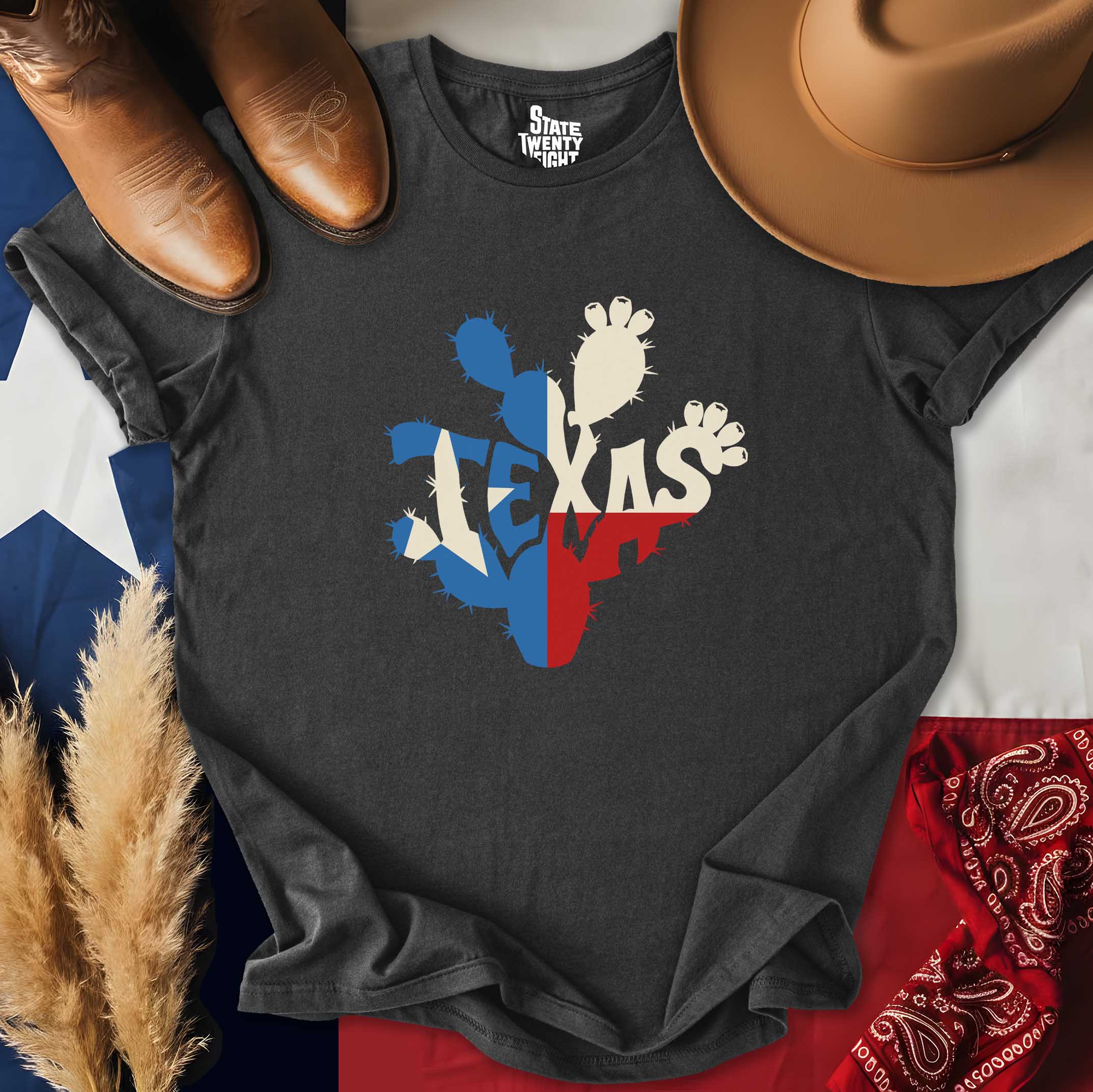 Lone Star Prickly Pear T-shirt