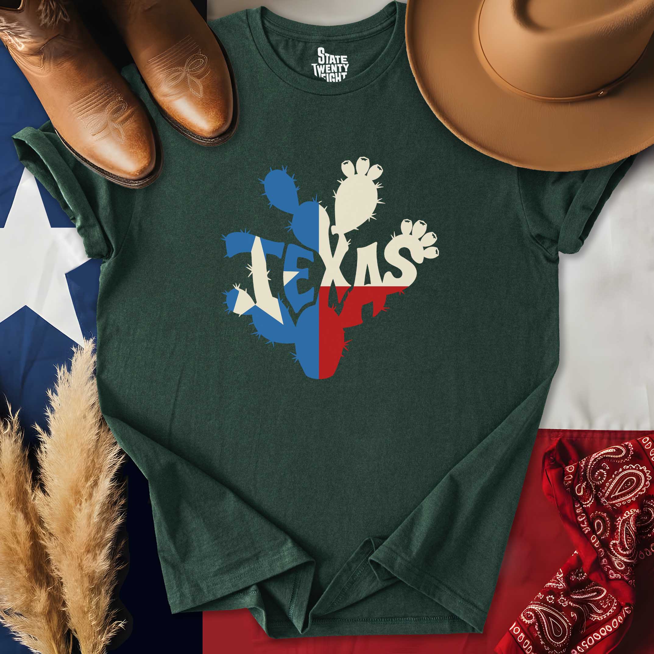 Lone Star Prickly Pear T-shirt