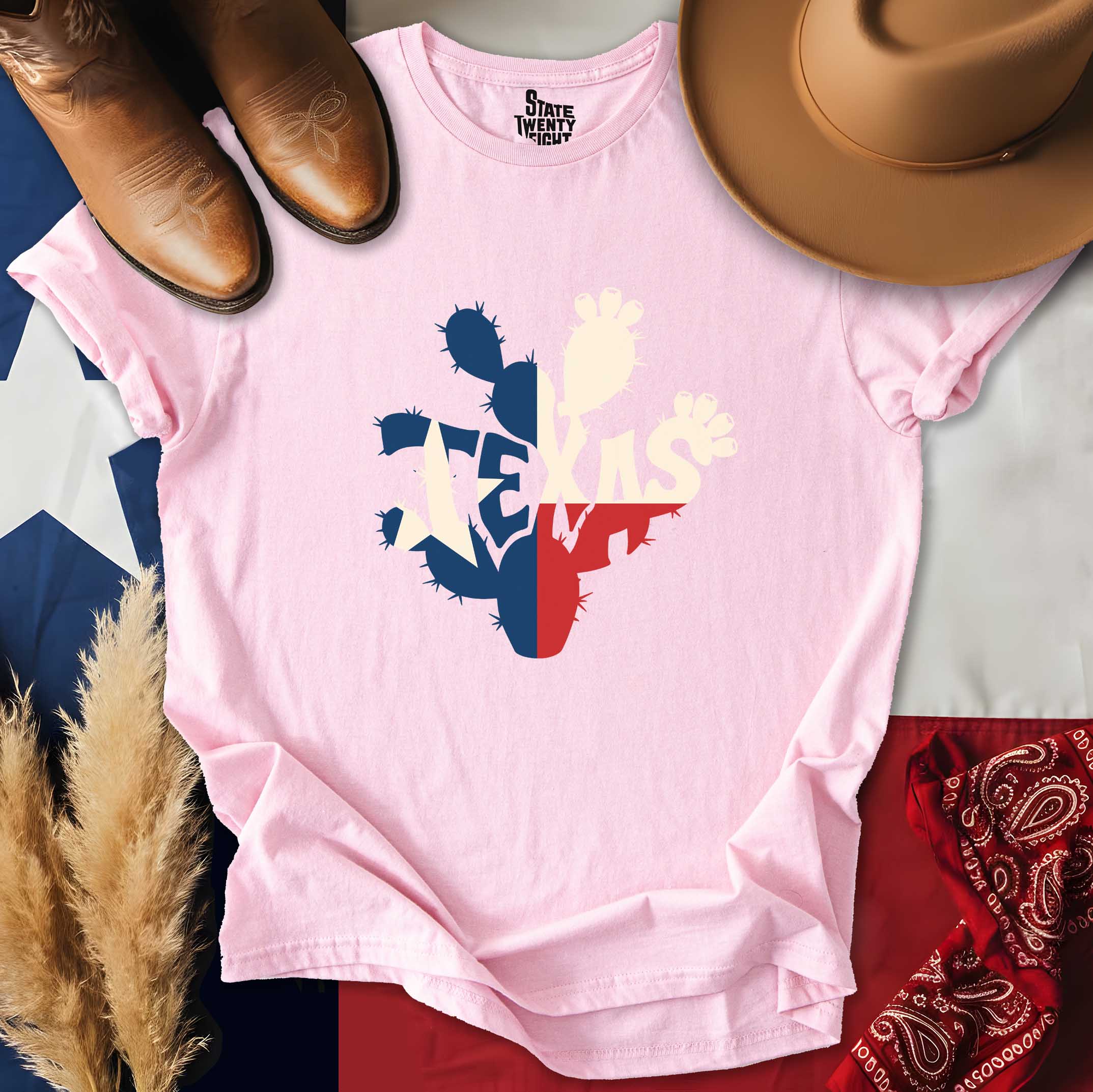 Lone Star Prickly Pear T-shirt