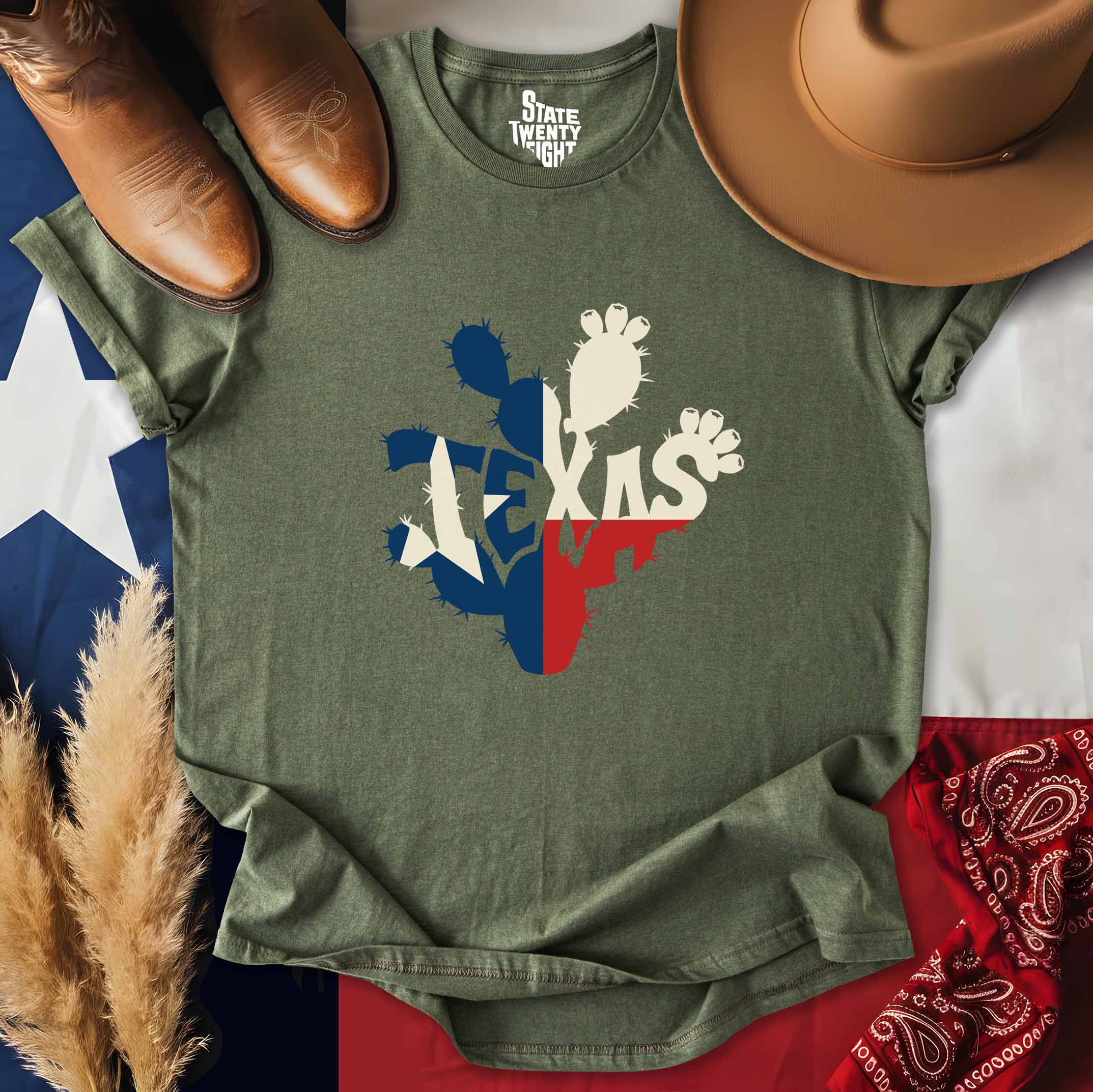 Lone Star Prickly Pear T-shirt