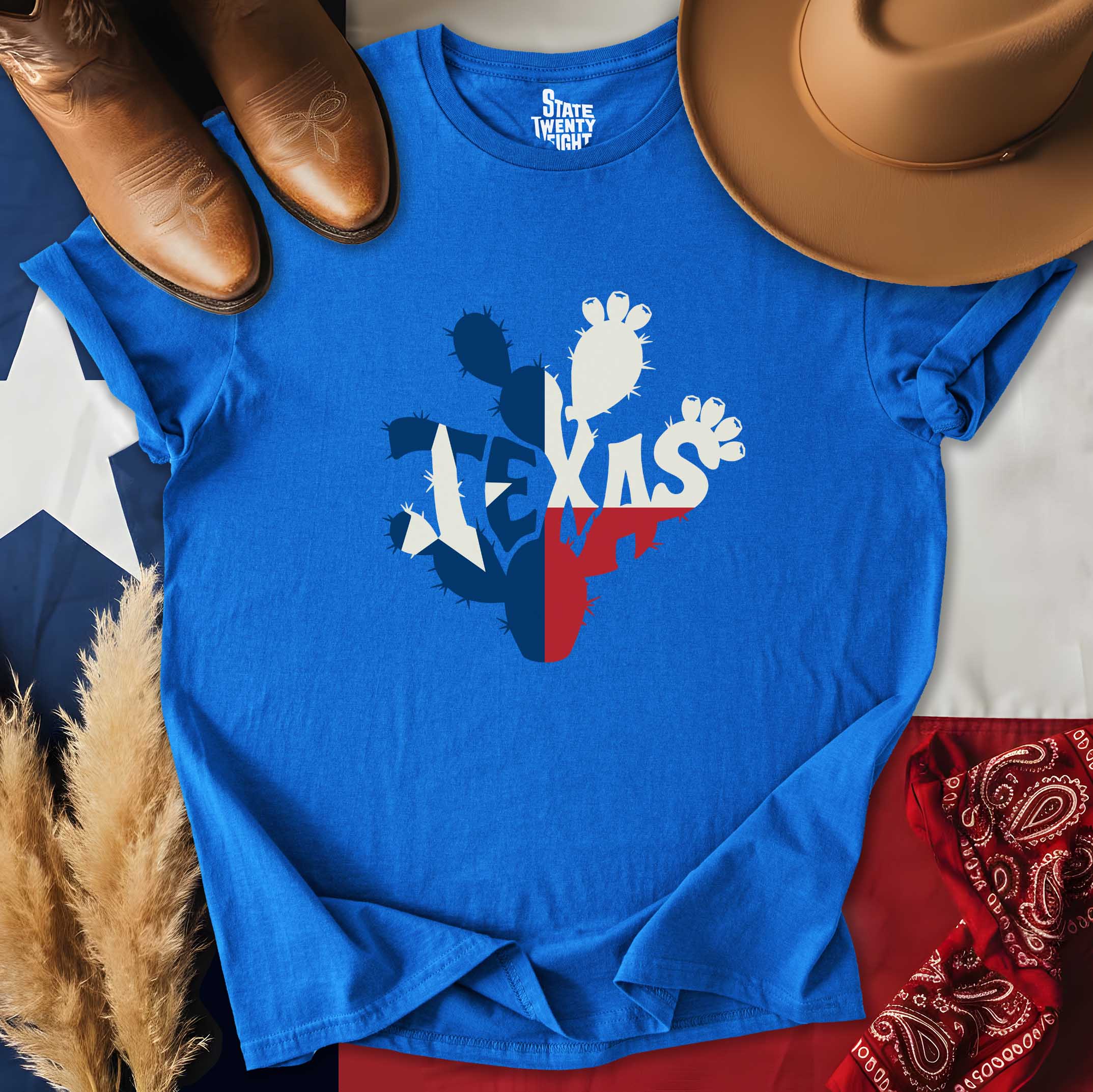 Lone Star Prickly Pear T-shirt