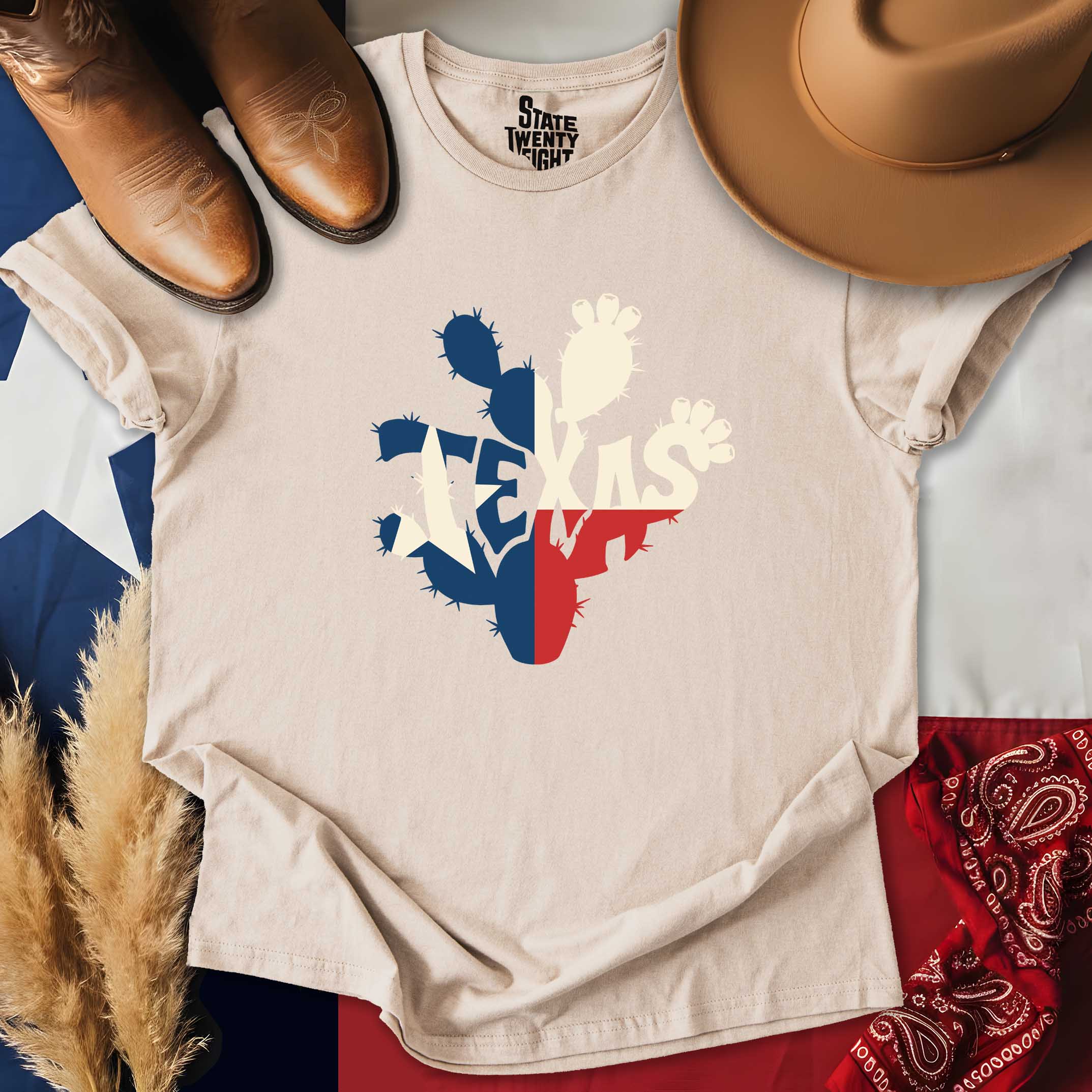 Lone Star Prickly Pear T-shirt