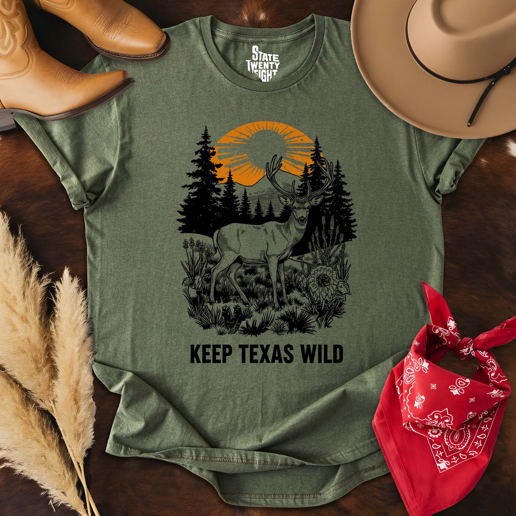 Texas White Tail  T-shirt