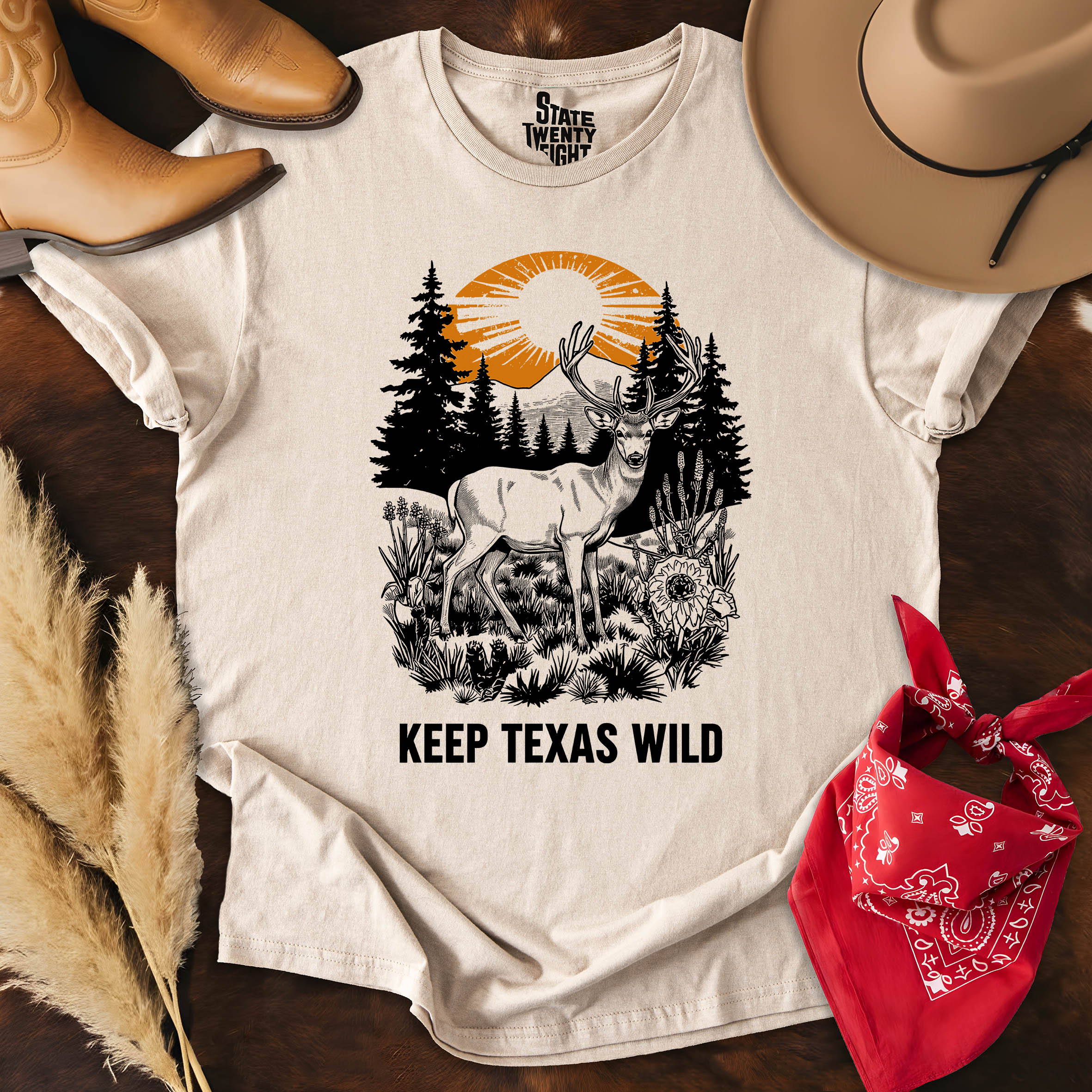Texas White Tail  T-shirt