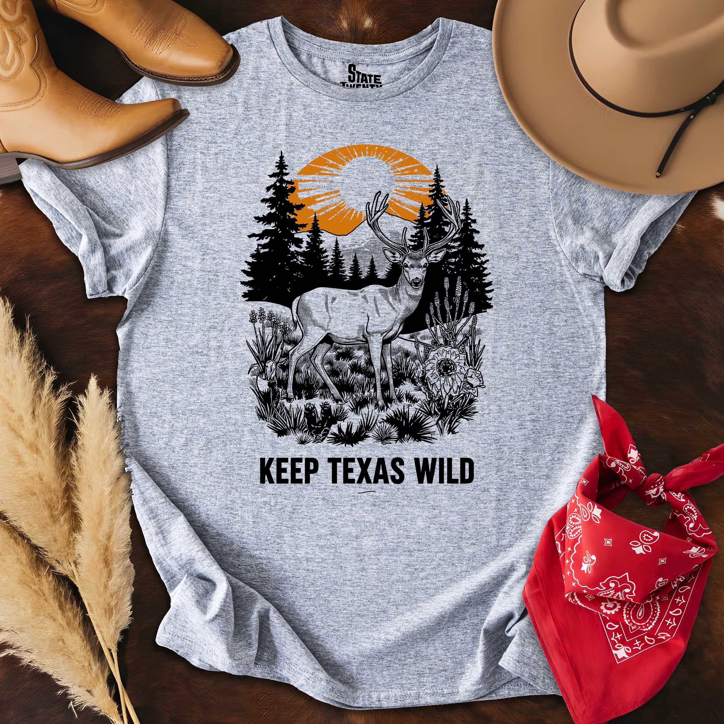 Texas White Tail  T-shirt
