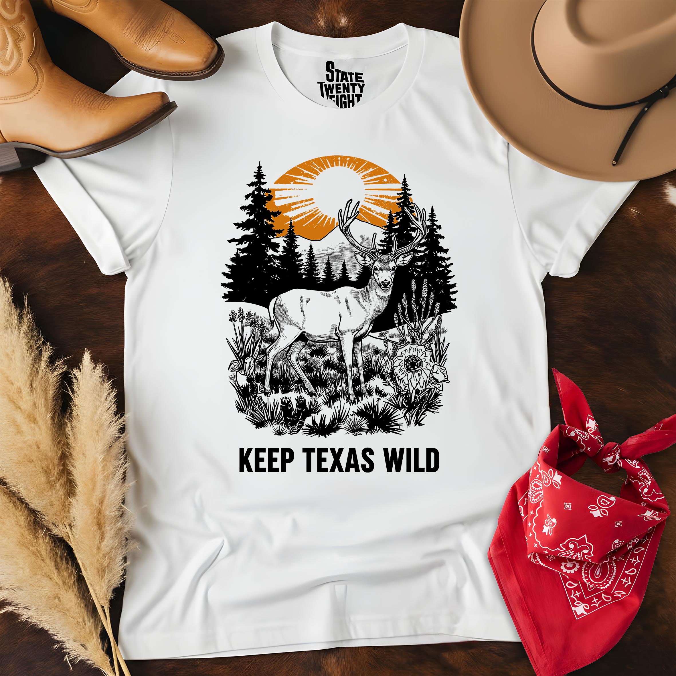 Texas White Tail  T-shirt