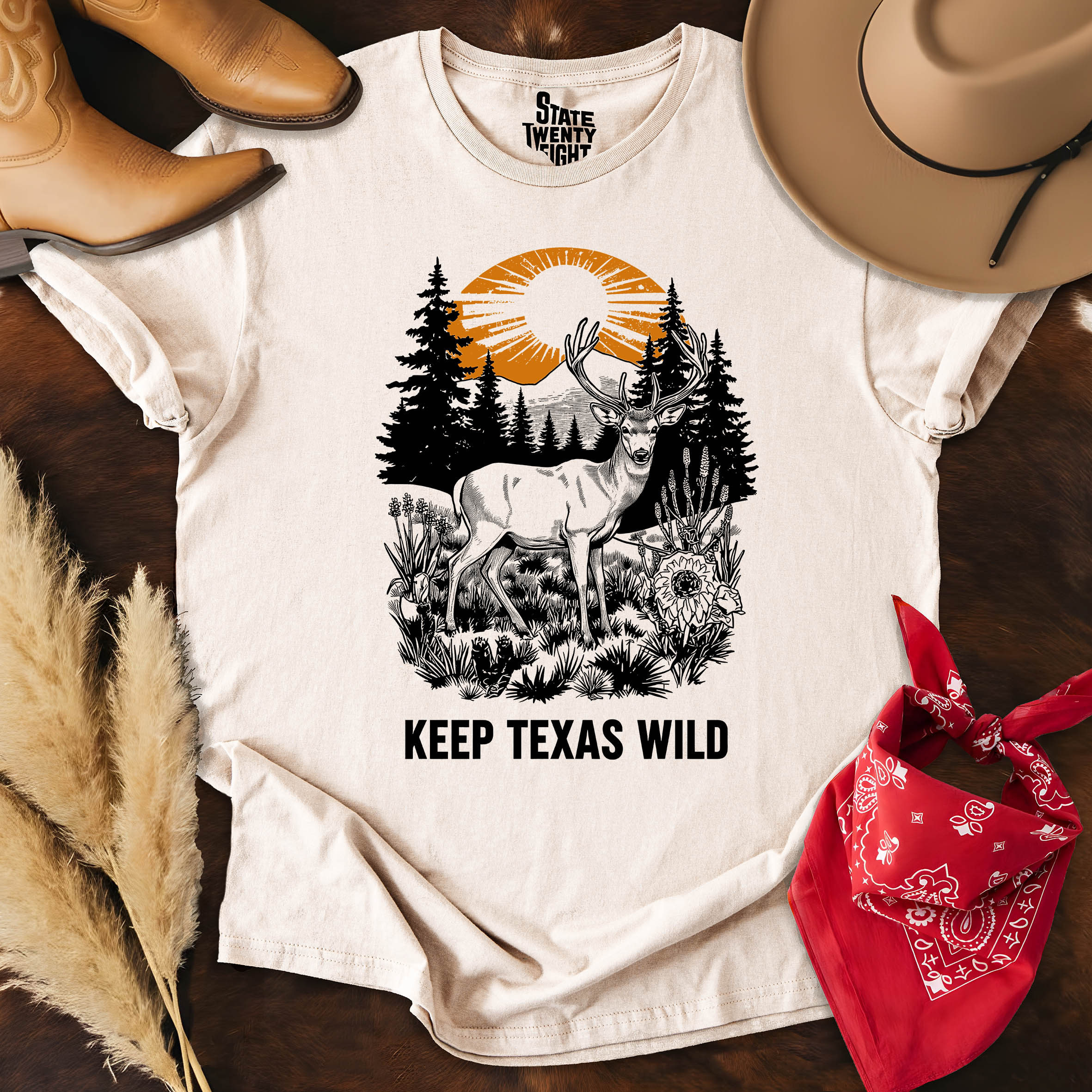 Texas White Tail  T-shirt
