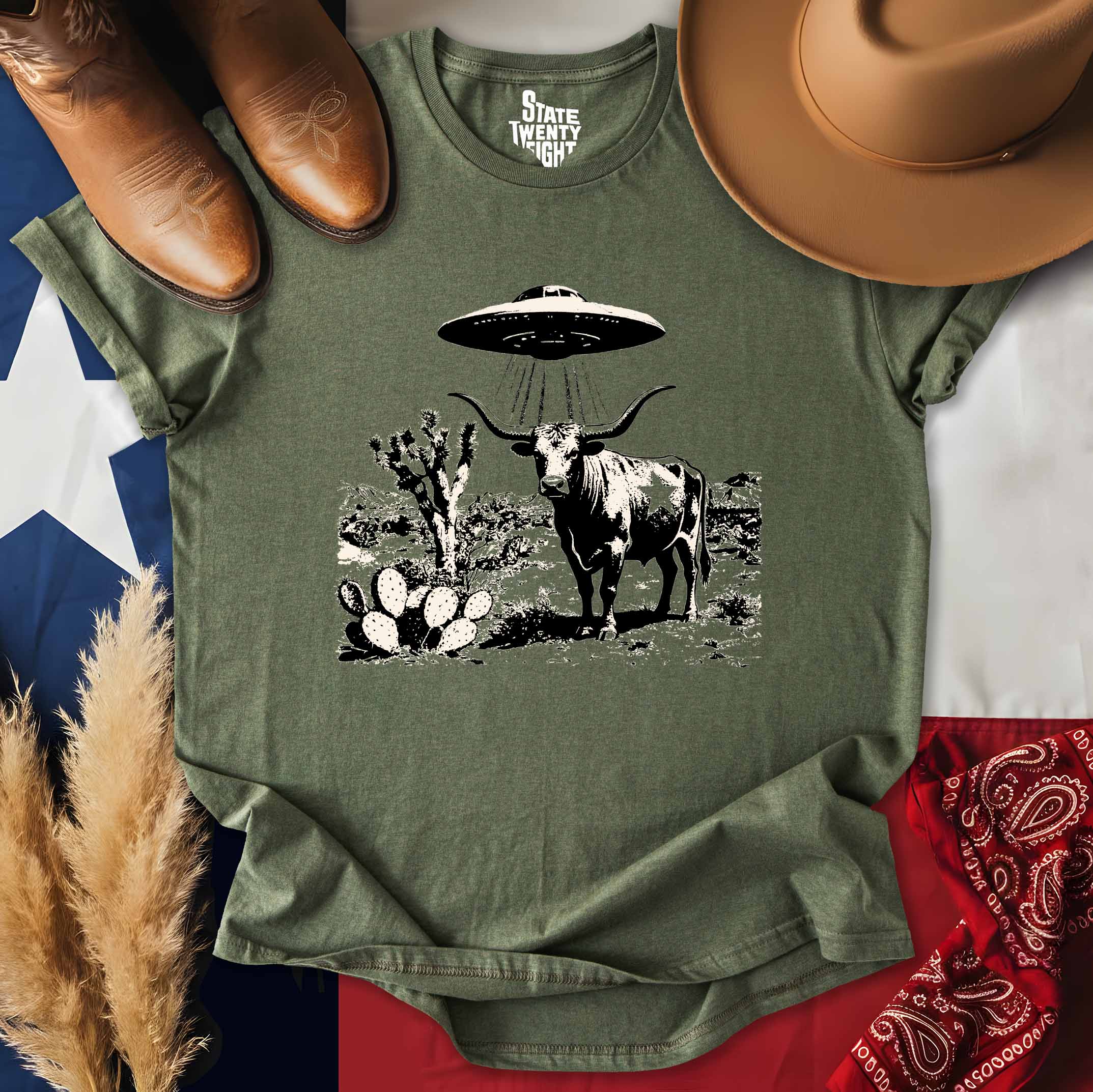 Space Longhorn T-shirt