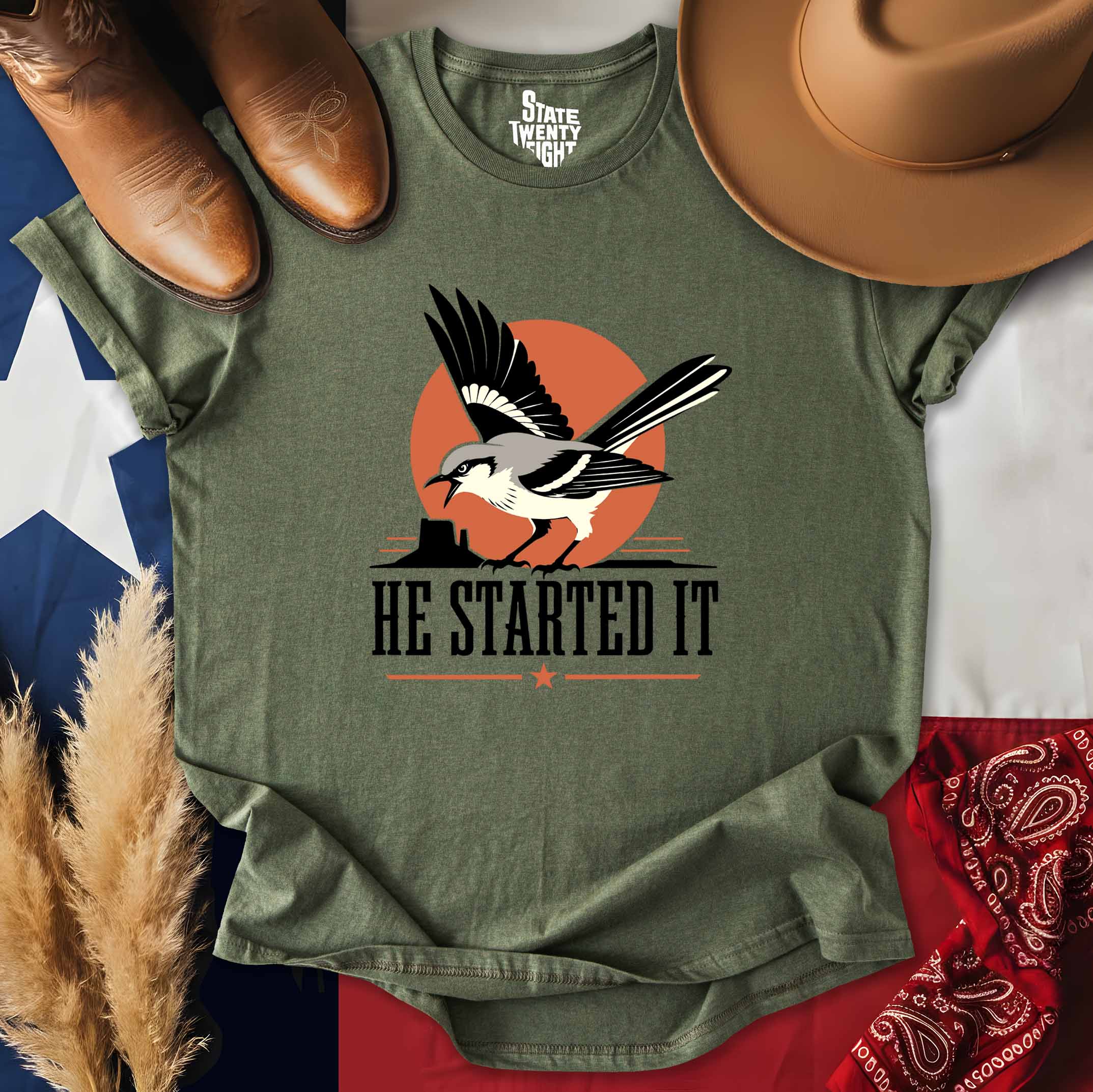 He Started It T-shirt