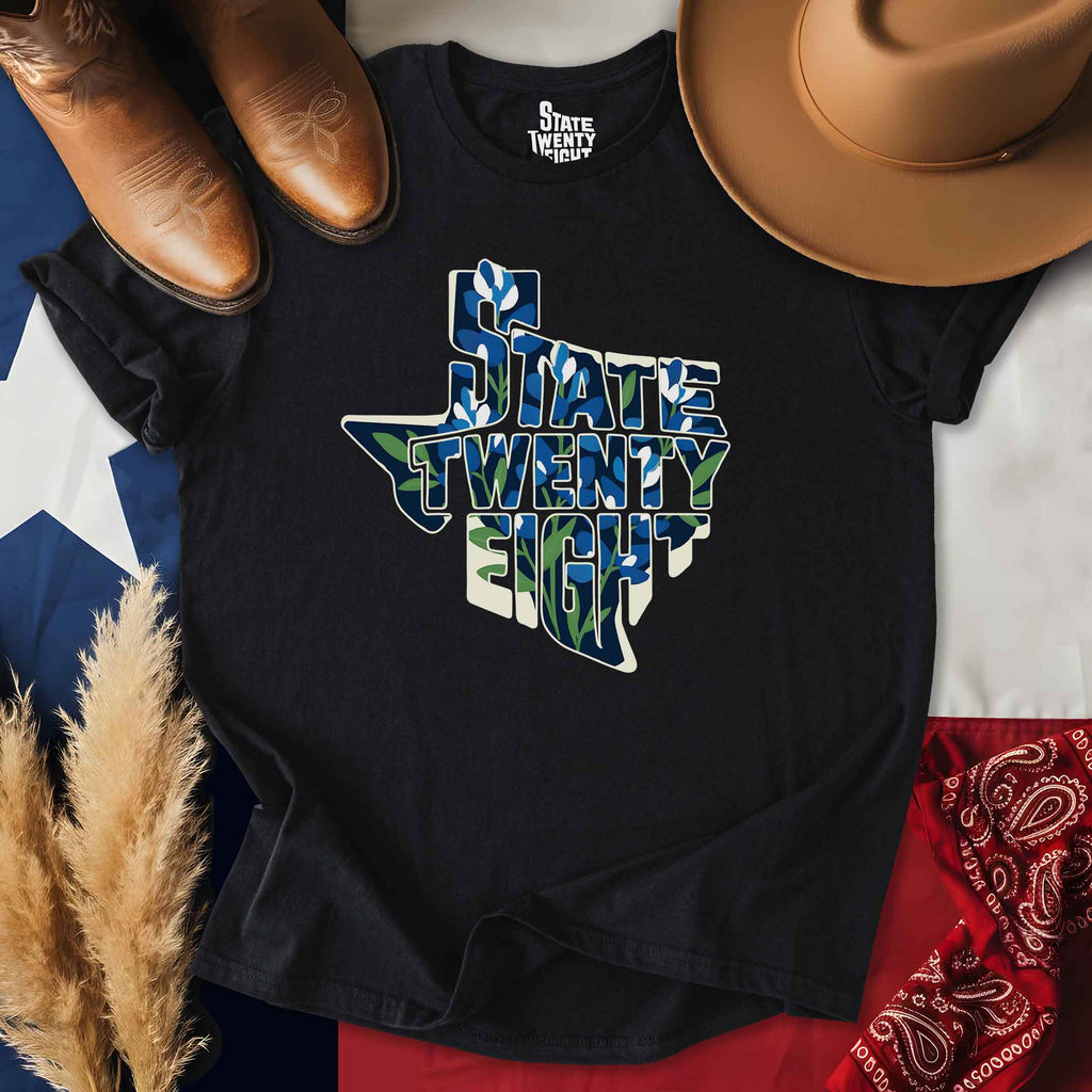Bluebonnets Season Logo T-shirt