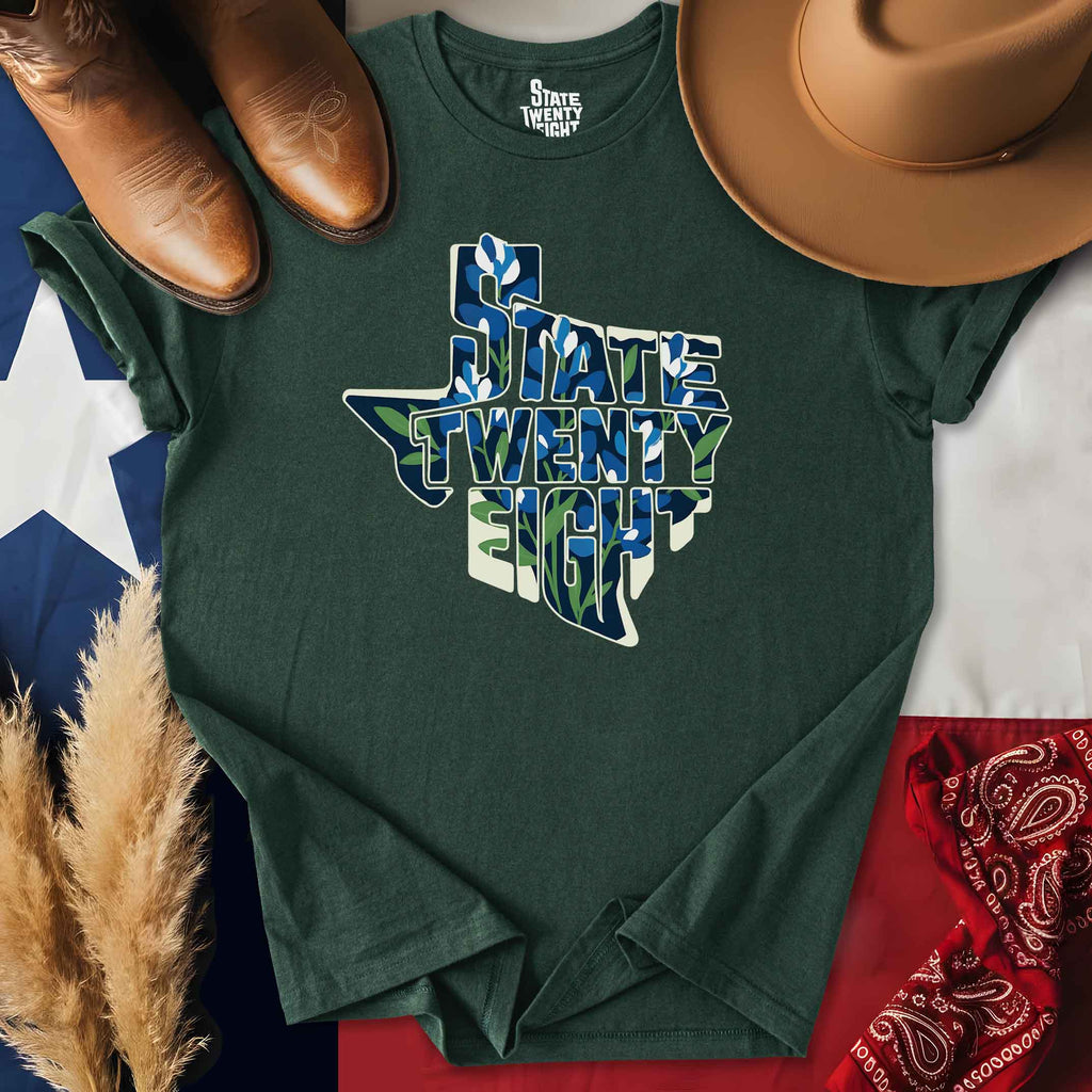 Bluebonnets Season Logo T-shirt