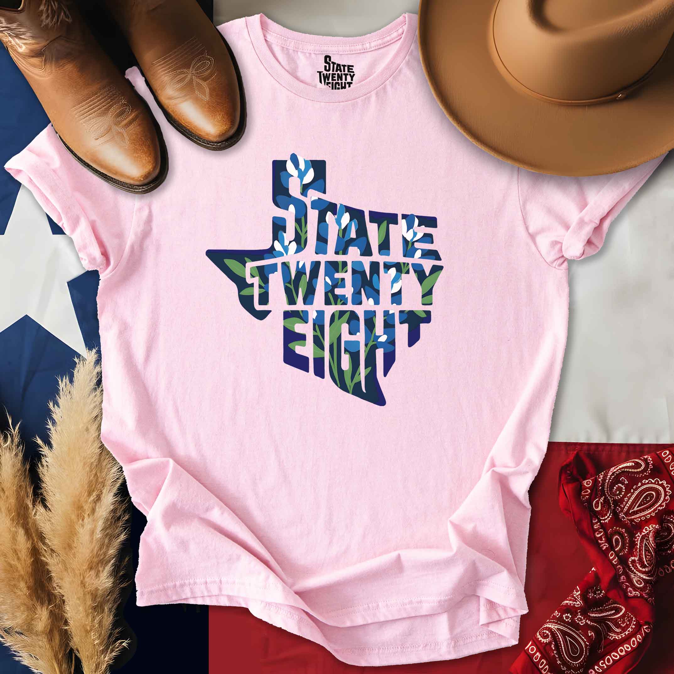 Bluebonnets Season Logo T-shirt