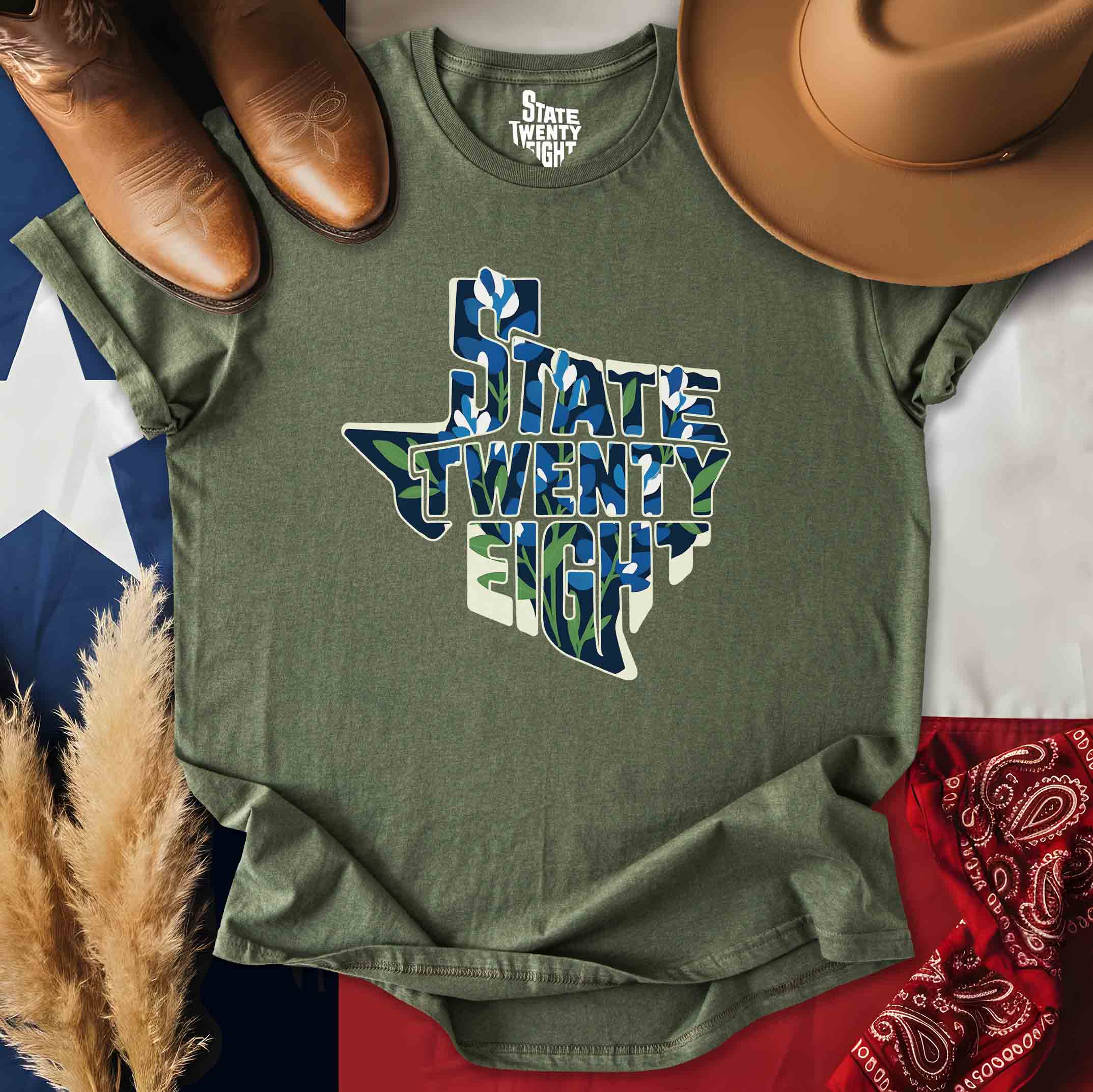 Bluebonnets Season Logo T-shirt