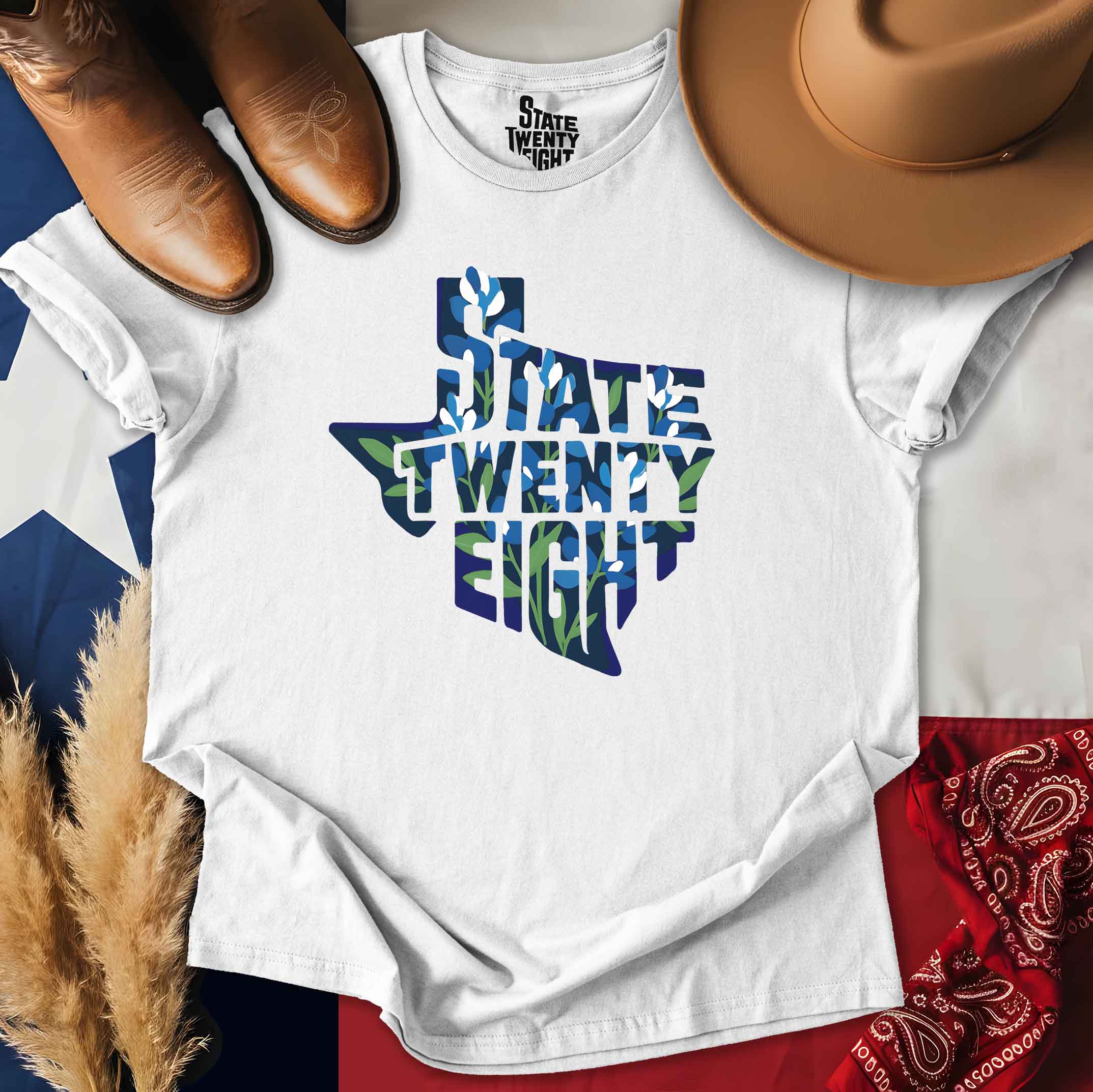 Bluebonnets Season Logo T-shirt