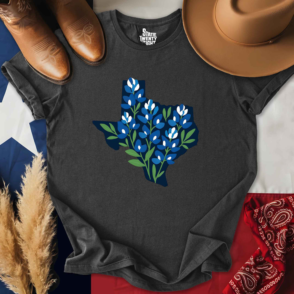 Lone Star Blooms  T-shirt
