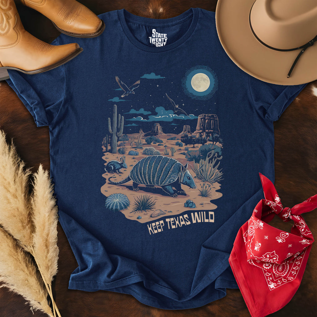 Armadillo Night  T-shirt