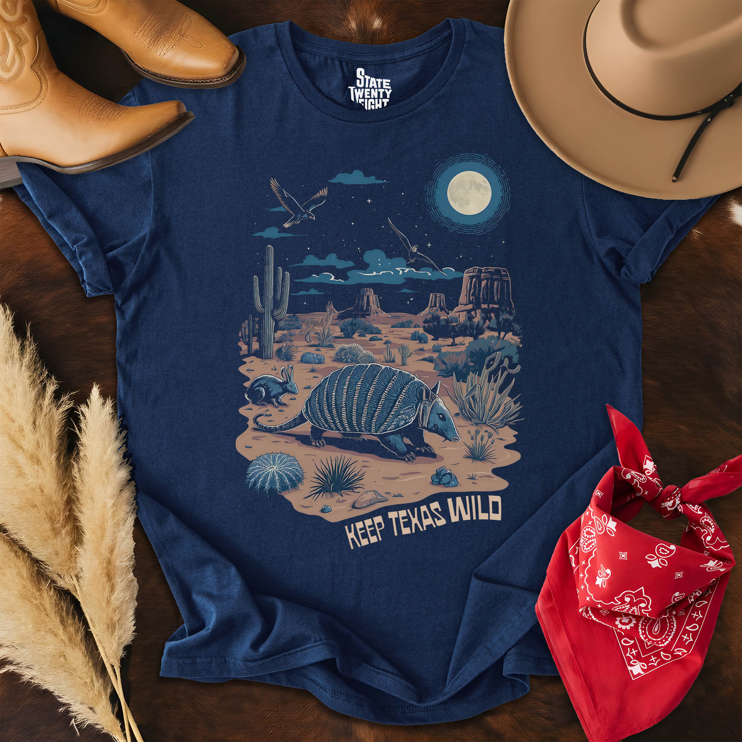 Armadillo Night  T-shirt