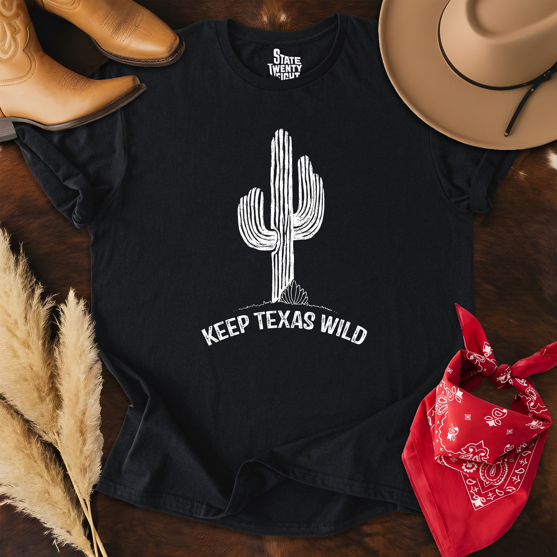 Lone Cactus  T-shirt