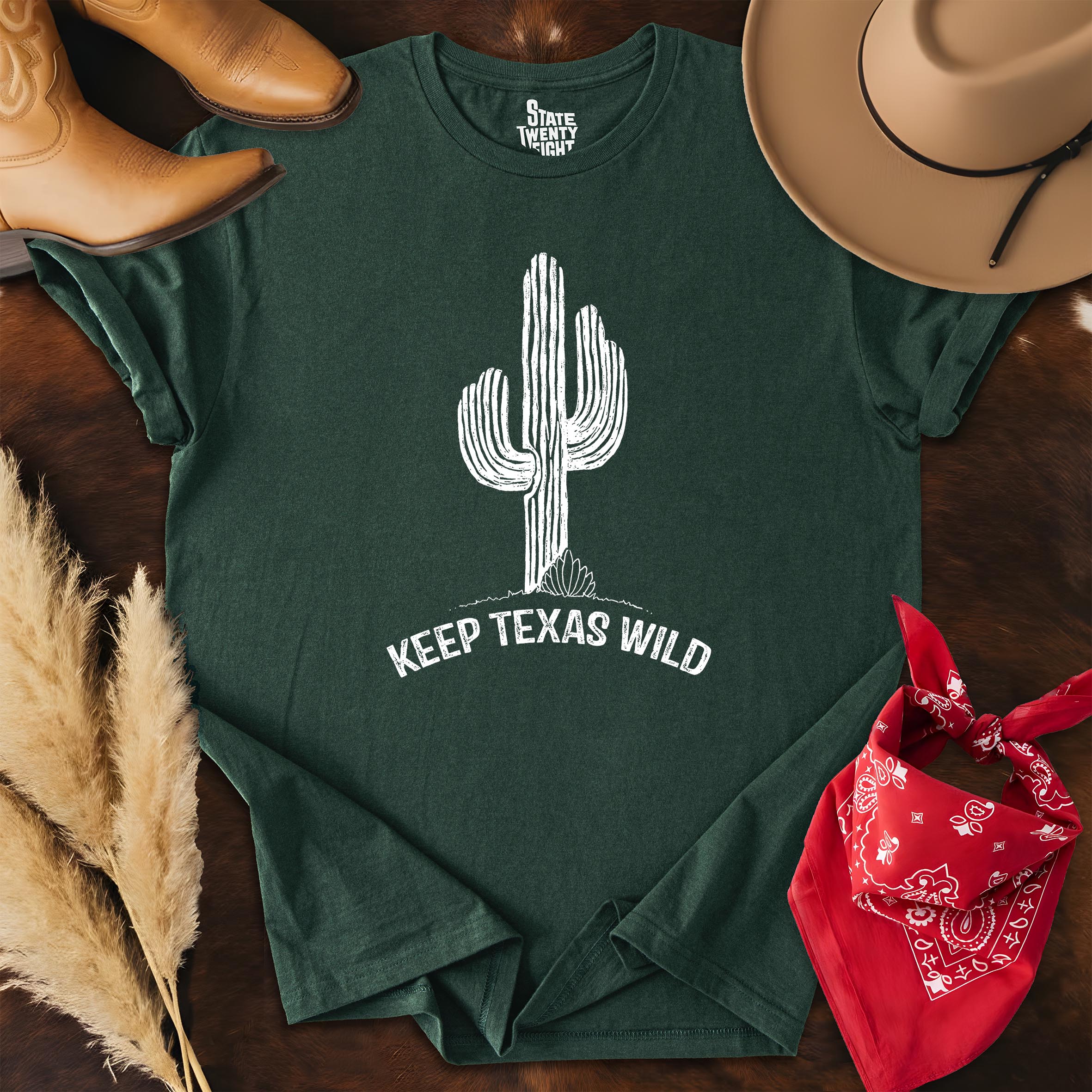 Lone Cactus  T-shirt