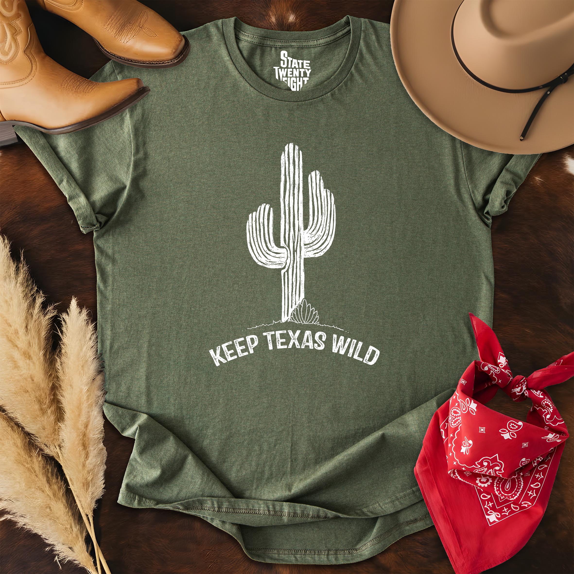 Lone Cactus  T-shirt