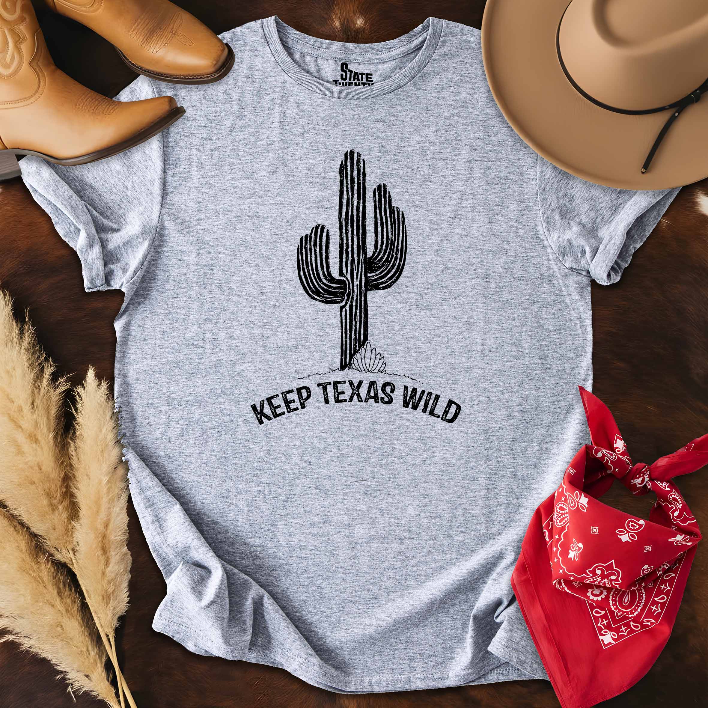 Lone Cactus  T-shirt