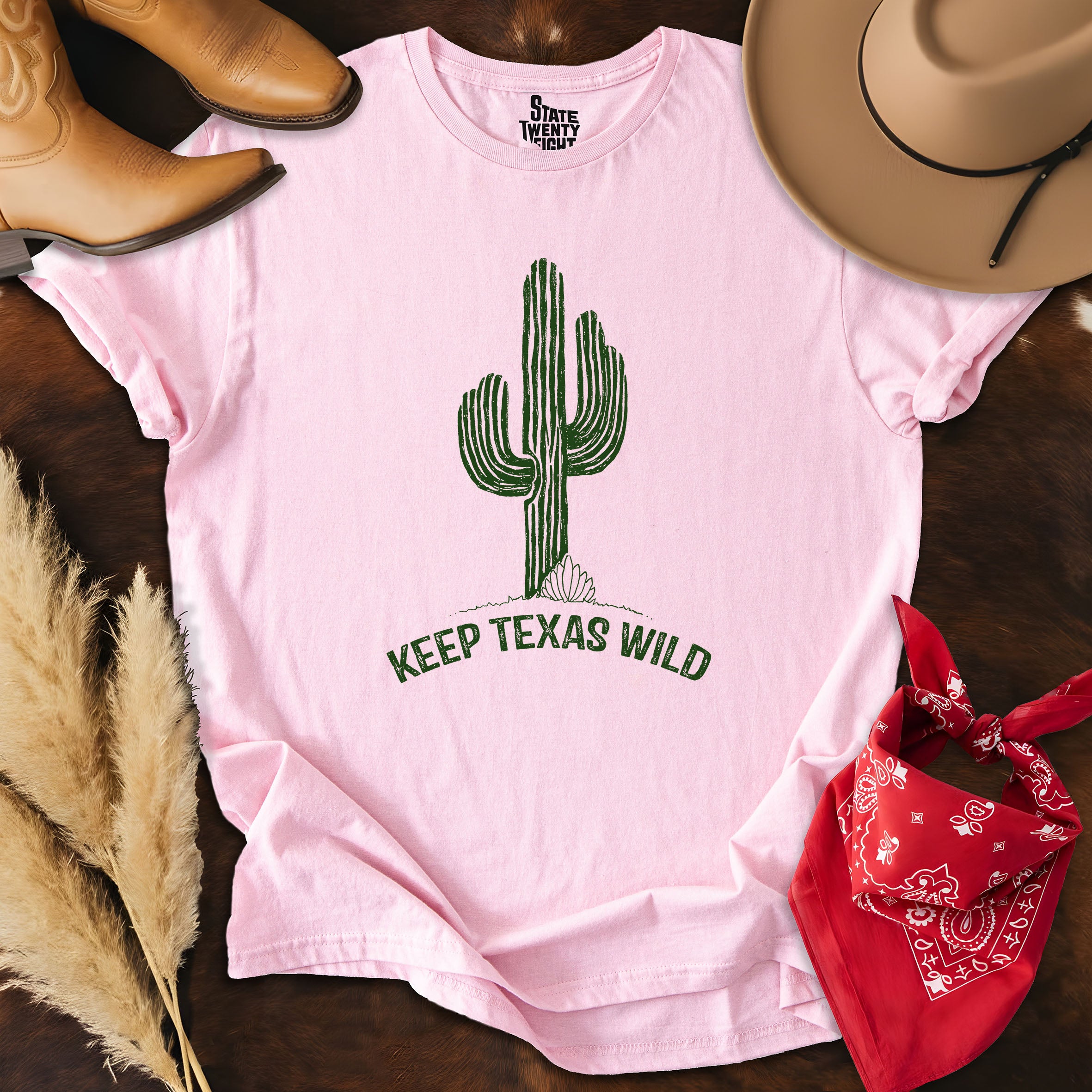 Lone Cactus  T-shirt