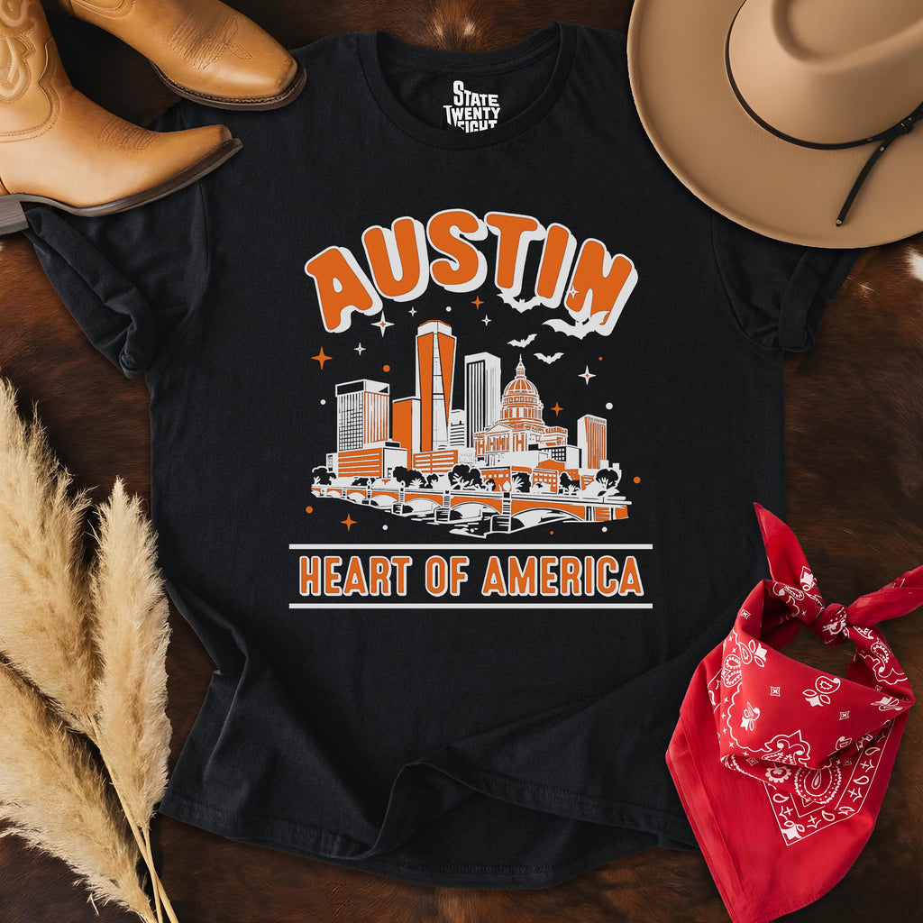 Austin Outlines  T-shirt