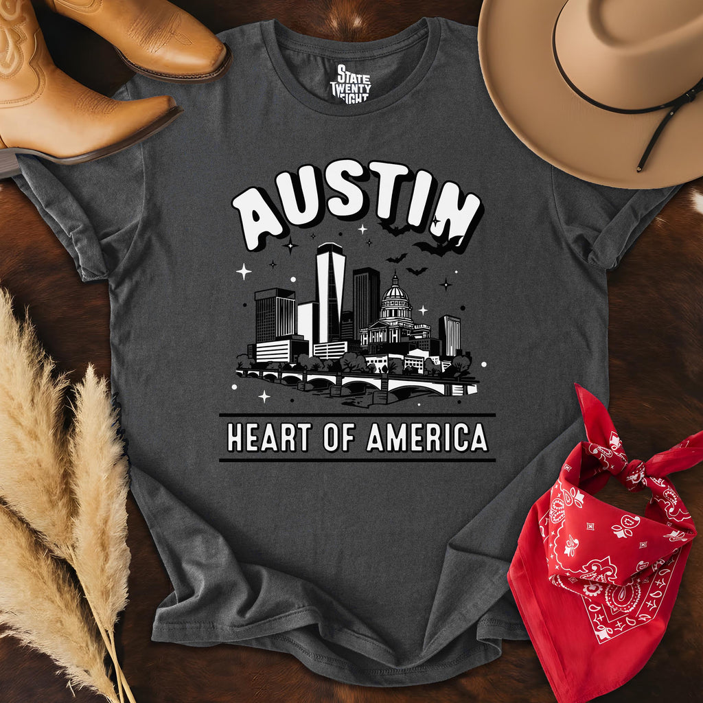 Austin Outlines  T-shirt