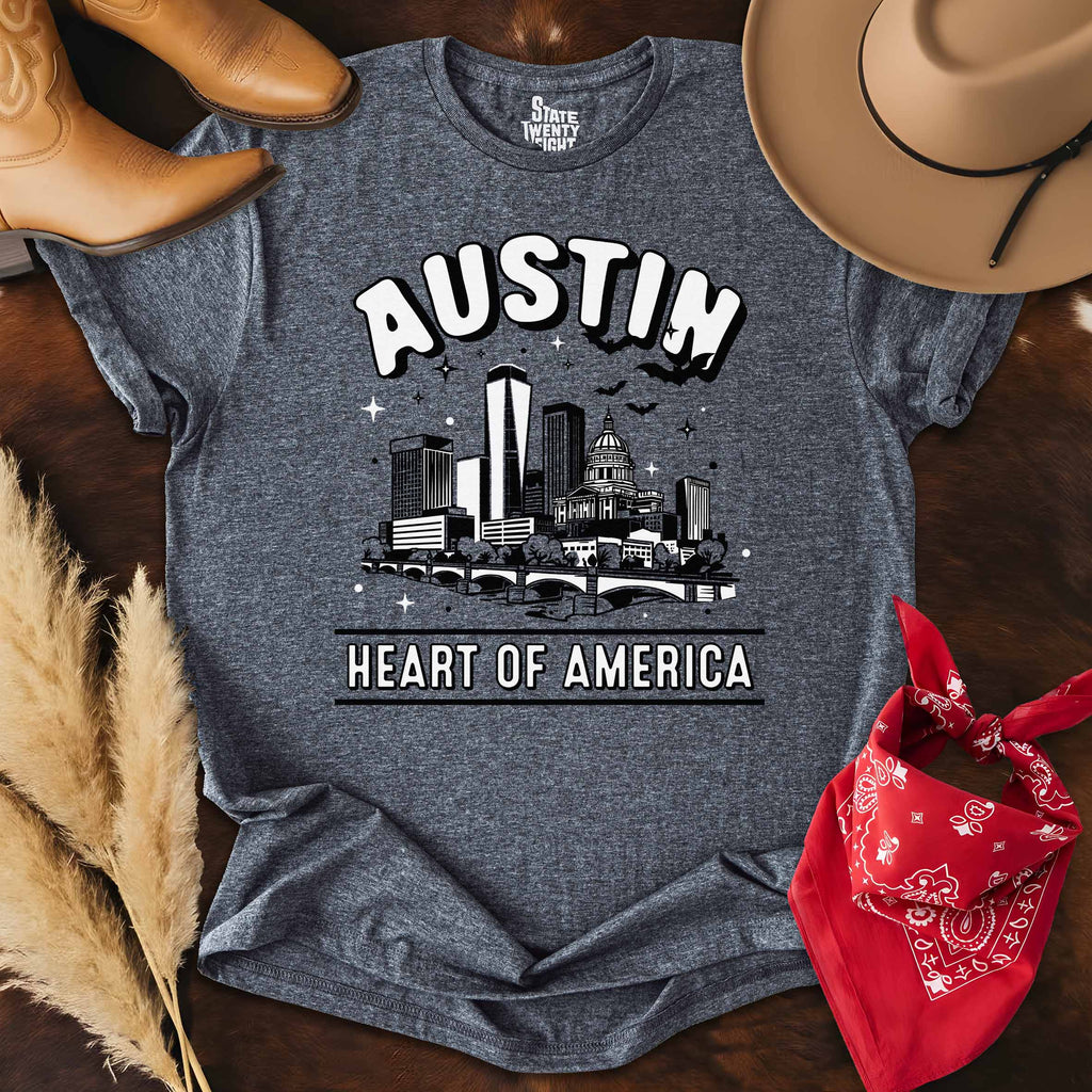 Austin Outlines  T-shirt