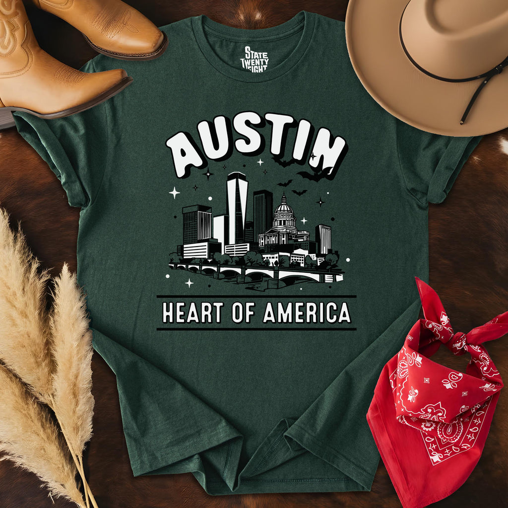 Austin Outlines  T-shirt
