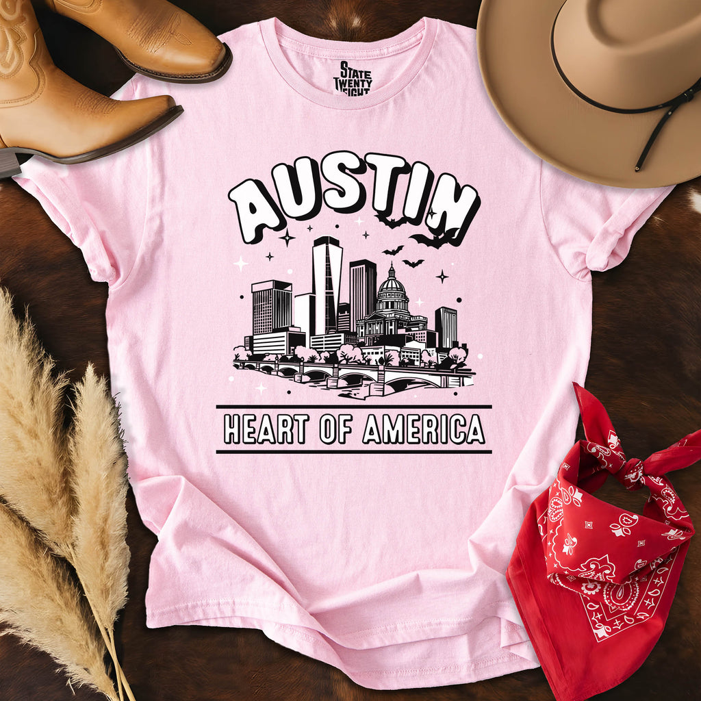 Austin Outlines  T-shirt