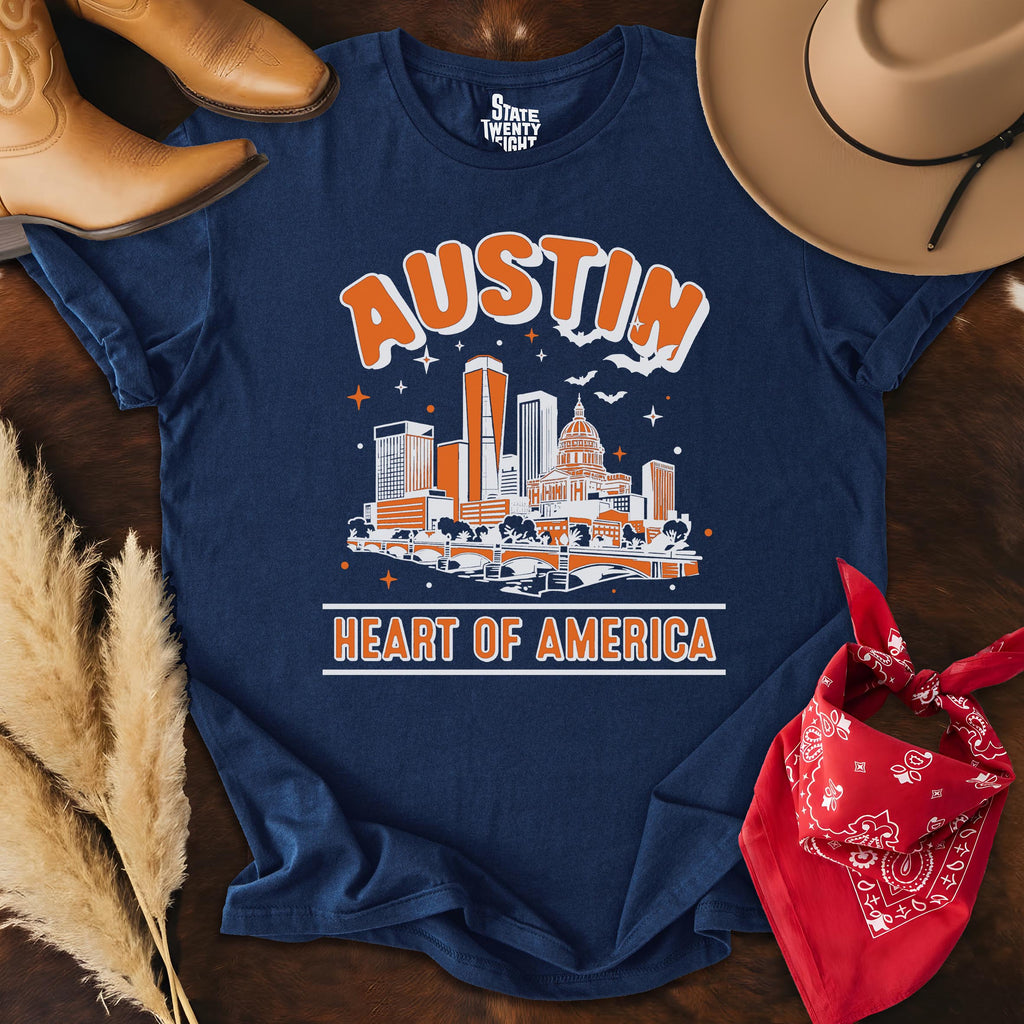 Austin Outlines  T-shirt