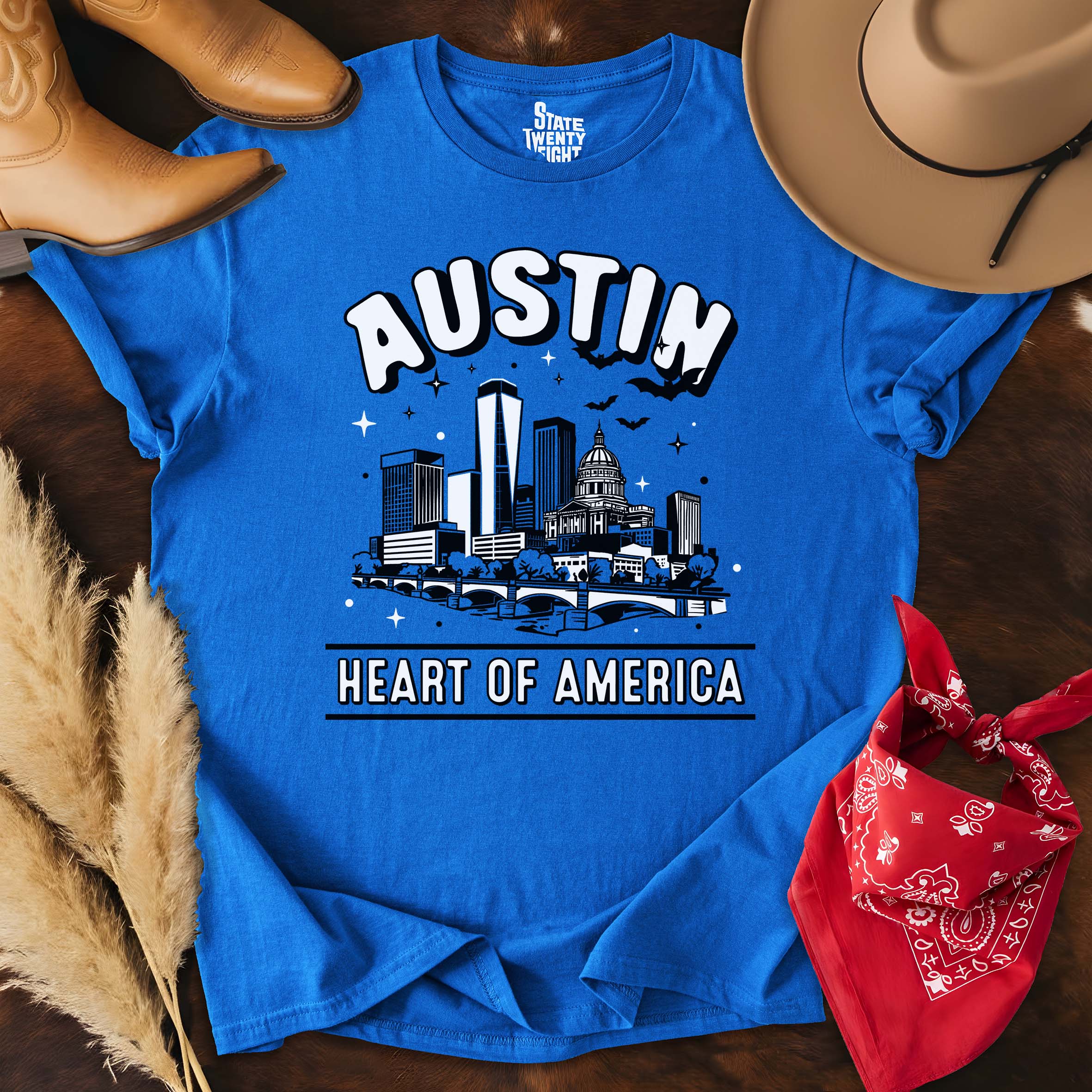 Austin Outlines  T-shirt