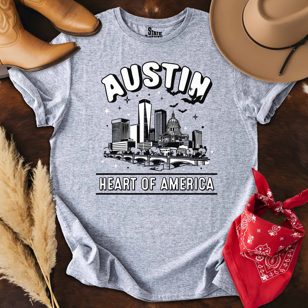 Austin Outlines  T-shirt