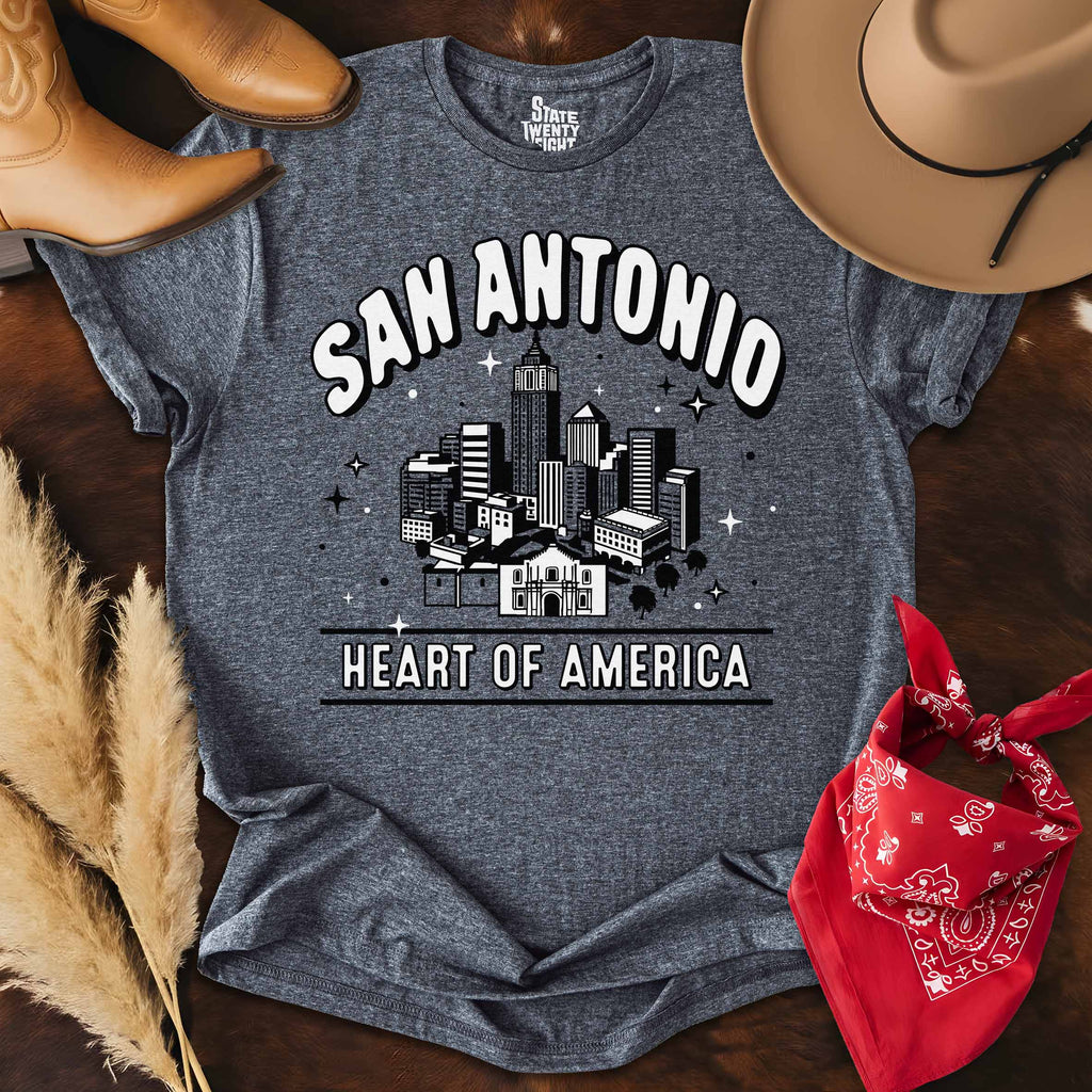 San Antonio Outlines  T-shirt