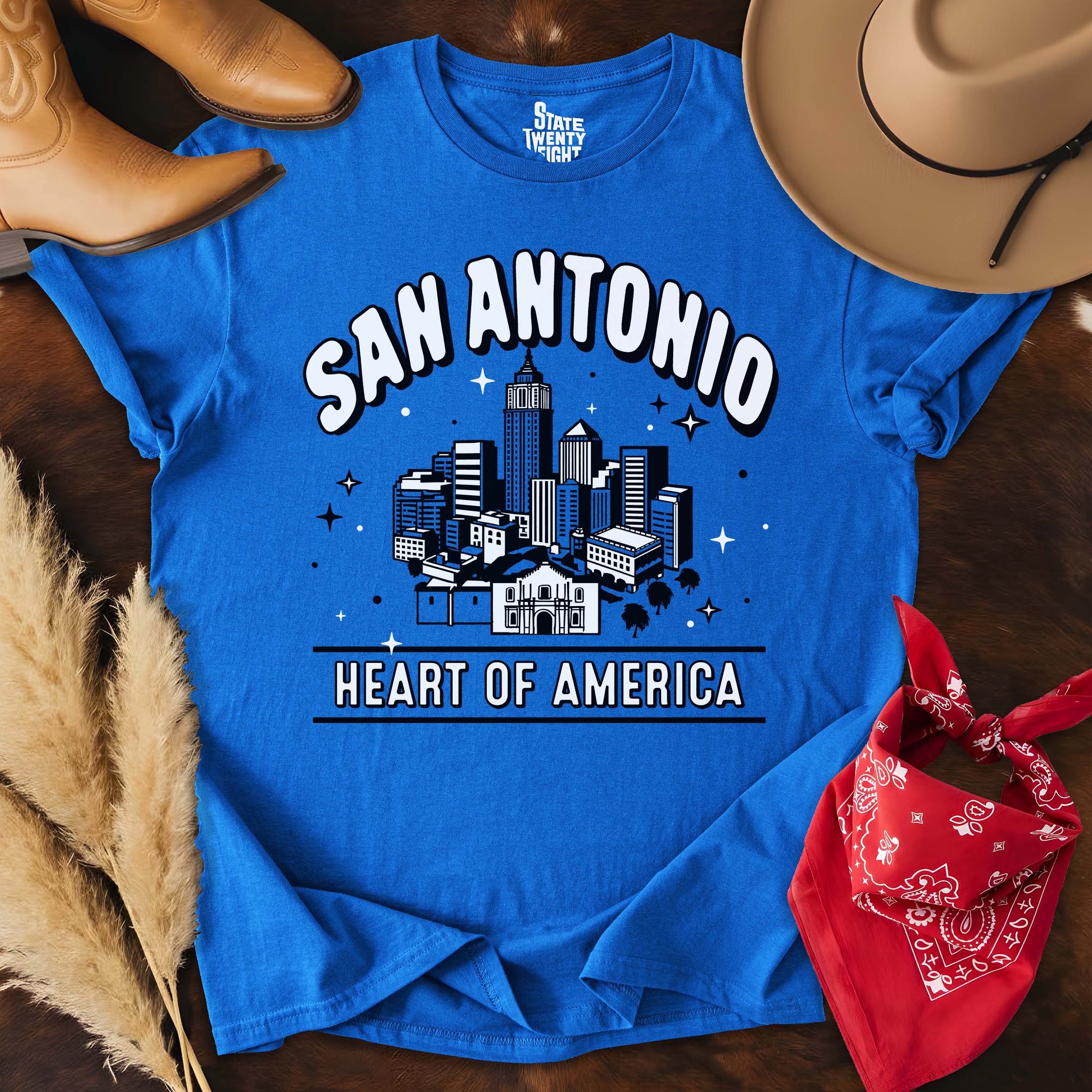 San Antonio Outlines  T-shirt