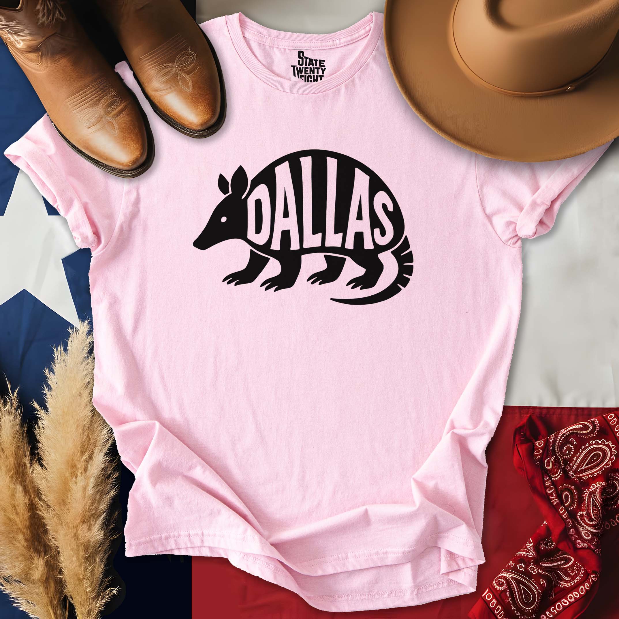 Dallas Armadillo  T-shirt